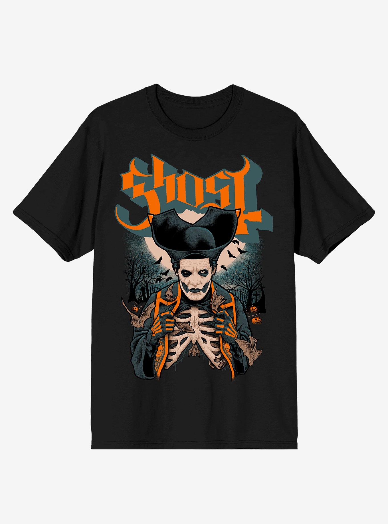 Ghost Papa Rib Cage T-Shirt, , hi-res