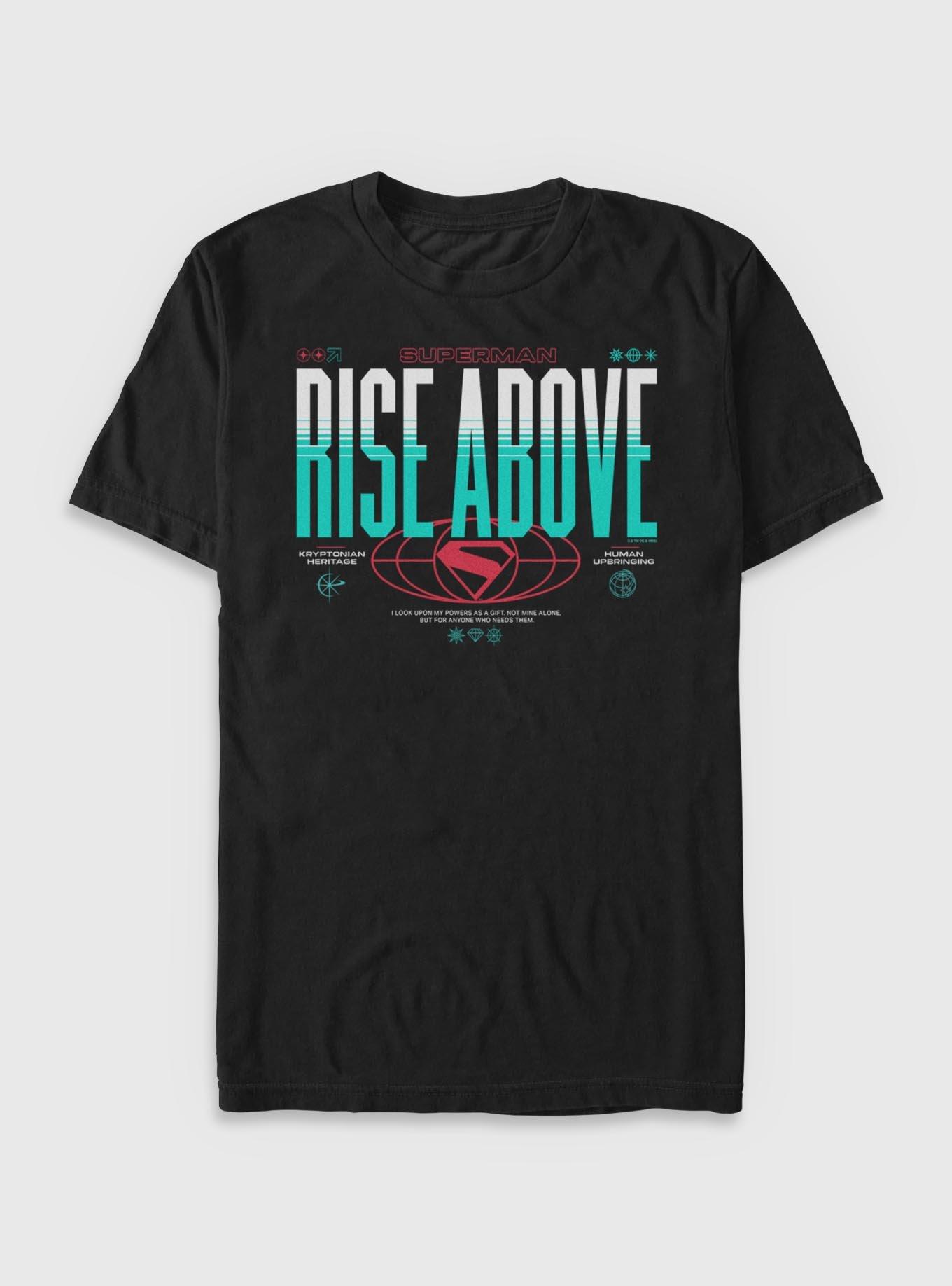 DC Comics Superman Go Higher Rise Above T-shirt Hot Topic Exclusive