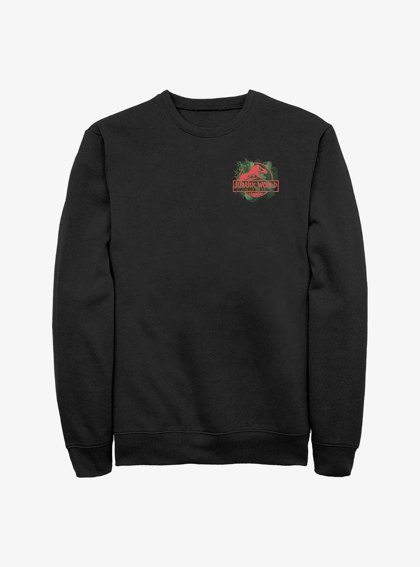 Jurassic Park Life Found A Way Aquilops Sweatshirt Hot Topic Web Exclusive, BLACK, hi-res
