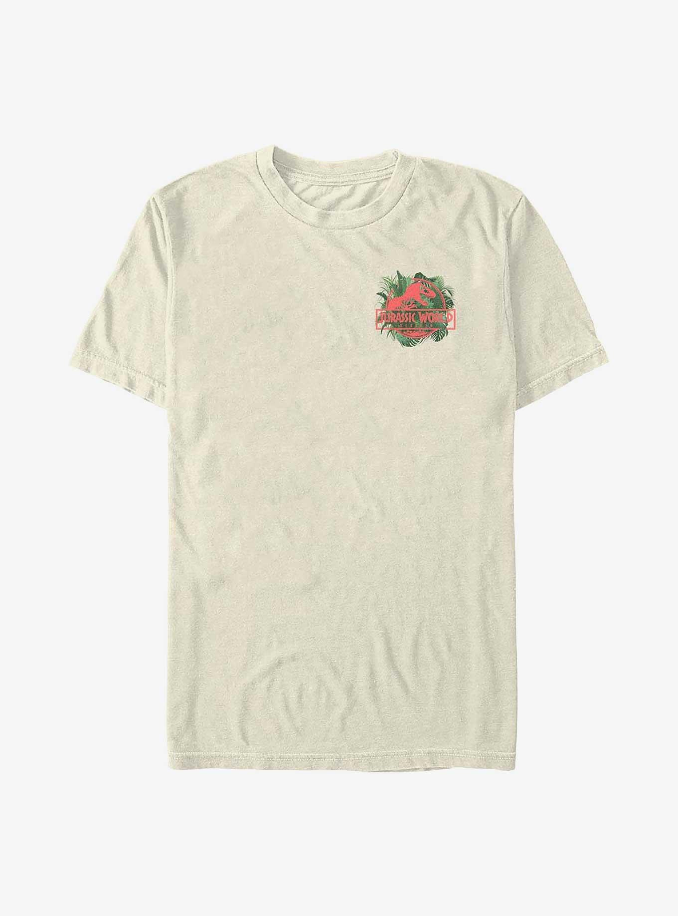 Jurassic Park Life Found A Way Aquilops Garment Dye T-shirt Hot Topic Web Exclusive, IVORY, hi-res