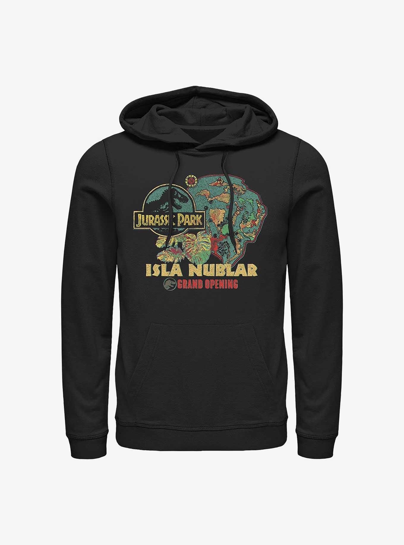 Jurassic Park Isla Nublar Grand Opening Hoodie Hot Topic Web Exclusive, , hi-res