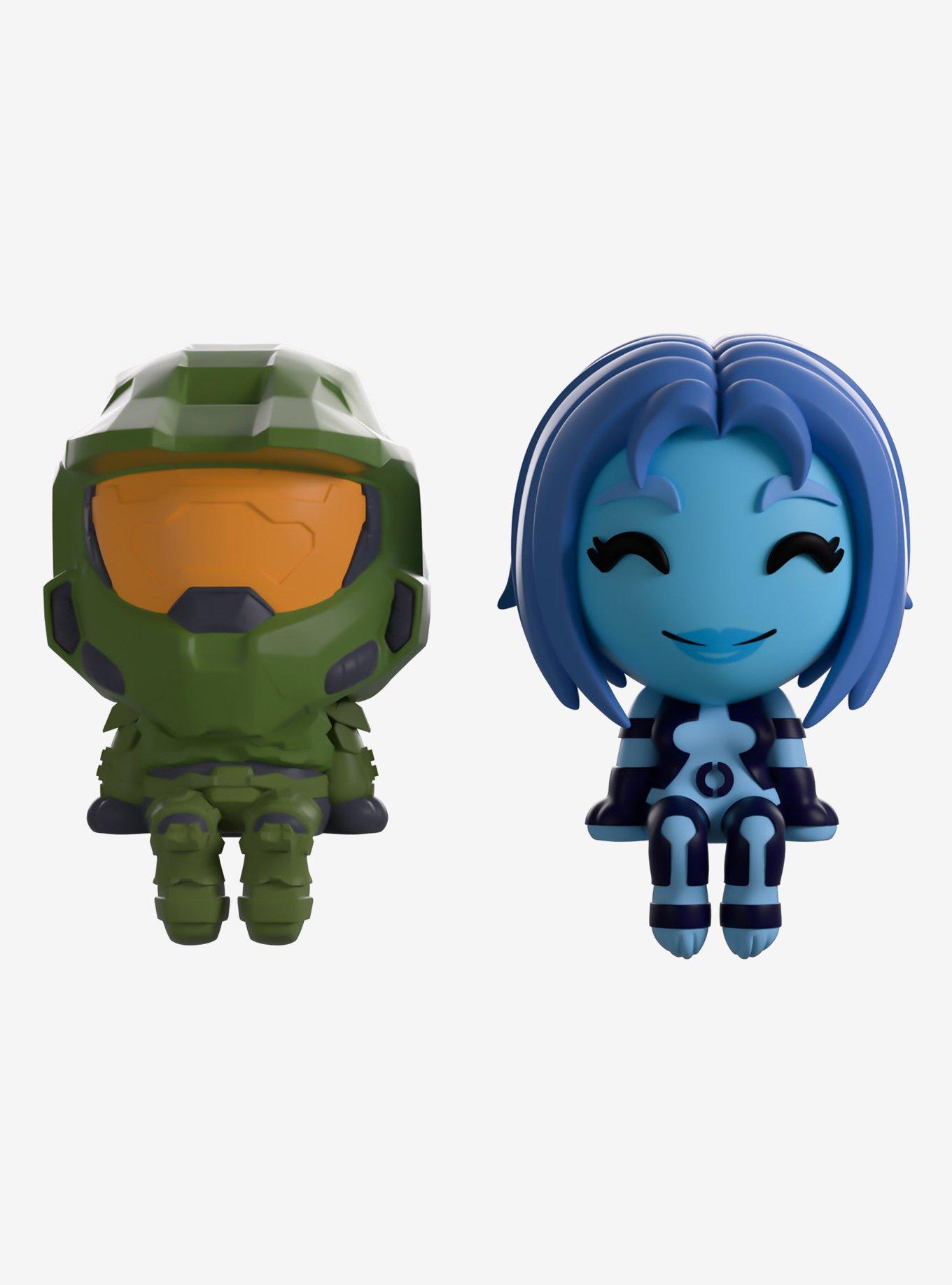 YouTooz Halo Monitor Buddies Master Chief & Cortana Vinyl Figure Set, , hi-res