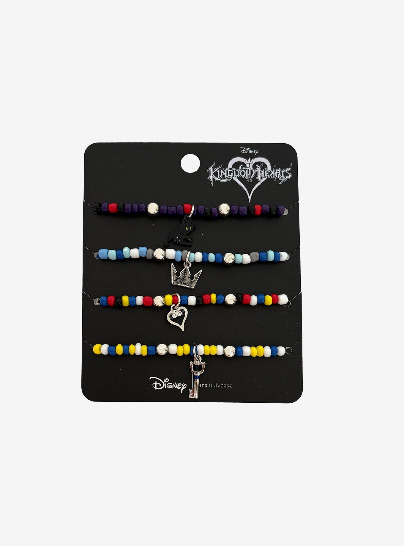 Kingdom Hearts Beaded Bracelet Set, , hi-res