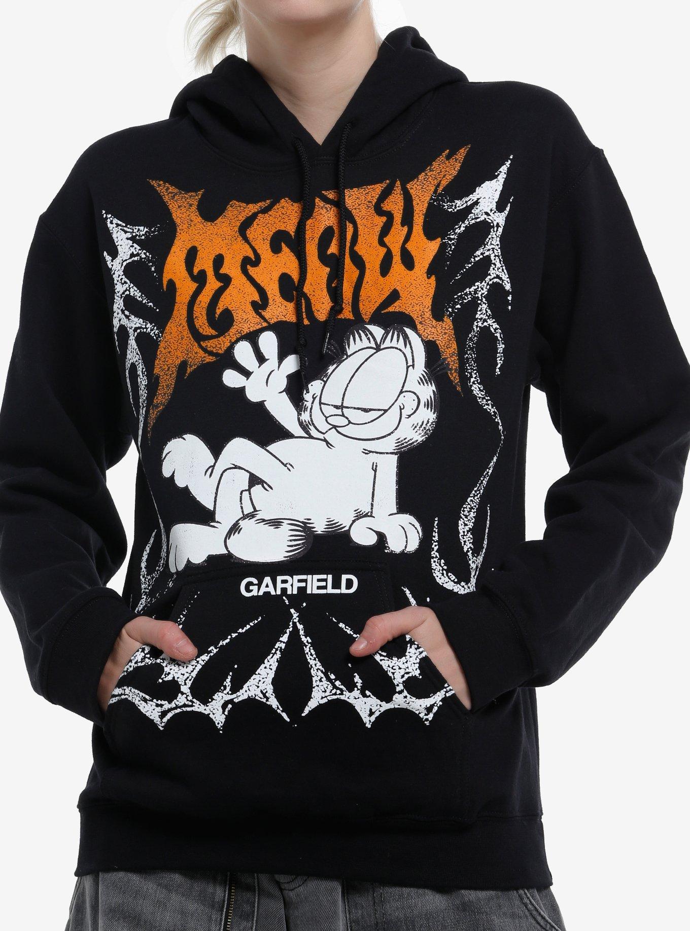 Garfield Meow Metal Girls Hoodie, , hi-res