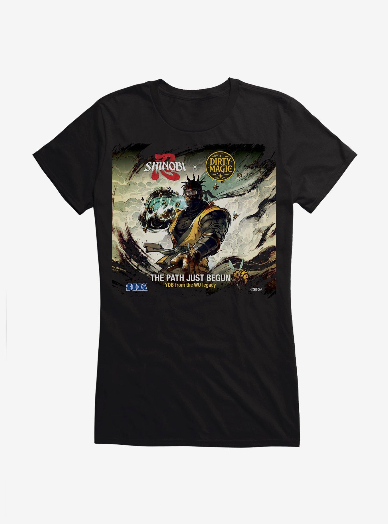 Shinobi x Dirty Magic Young Dirty Bastard Girls T-Shirt, BLACK, hi-res