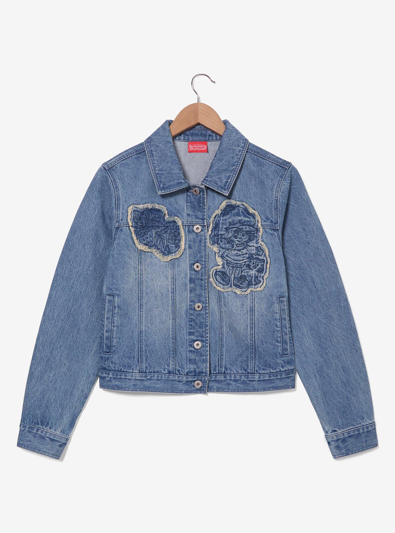 Strawberry Shortcake Women's Denim Jacket — BoxLunch Exclusive, , hi-res