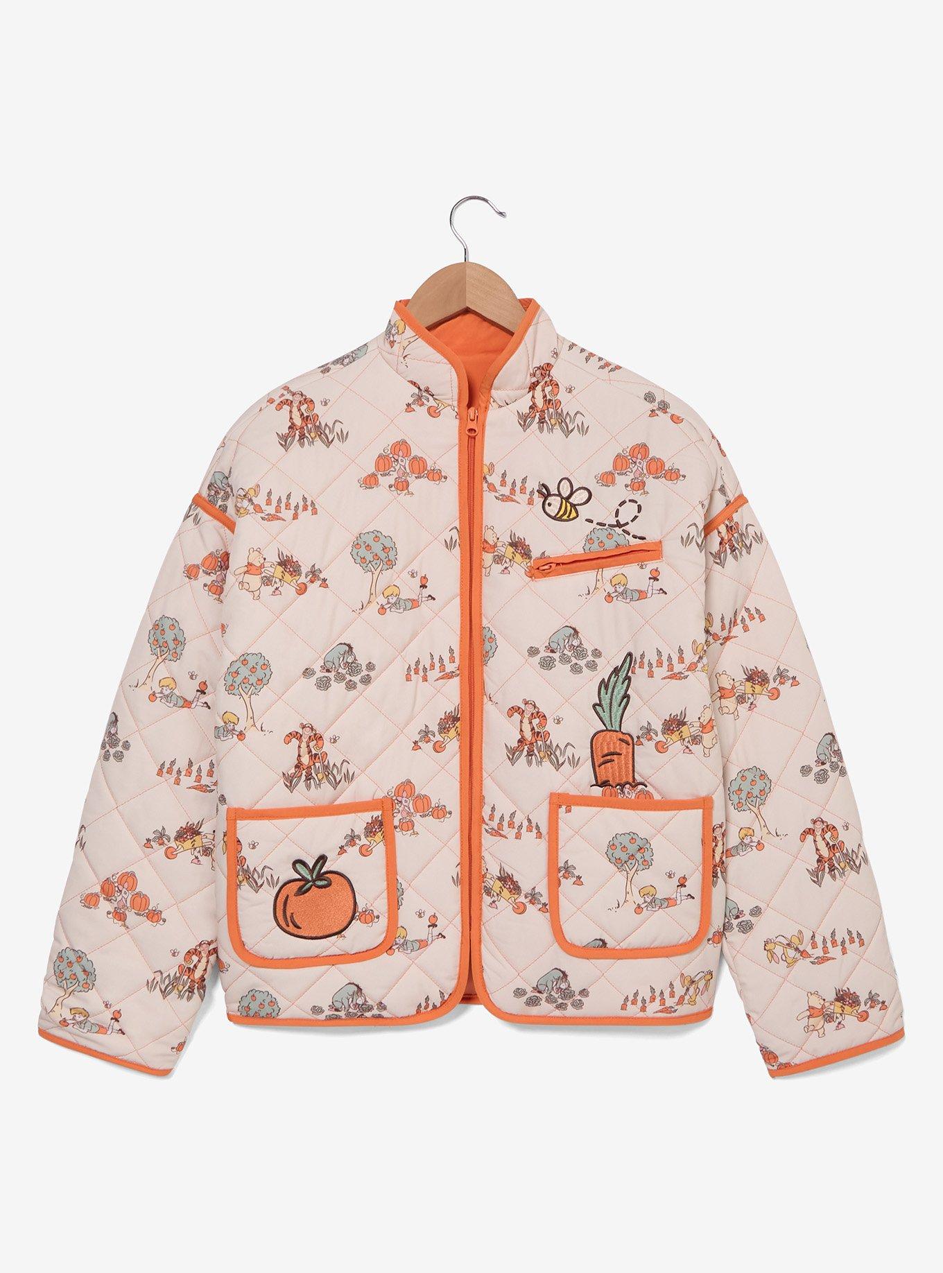 Disney Winnie the Pooh Veggie Garden Women's Quilted Jacket - BoxLunch Exclusive, , hi-res