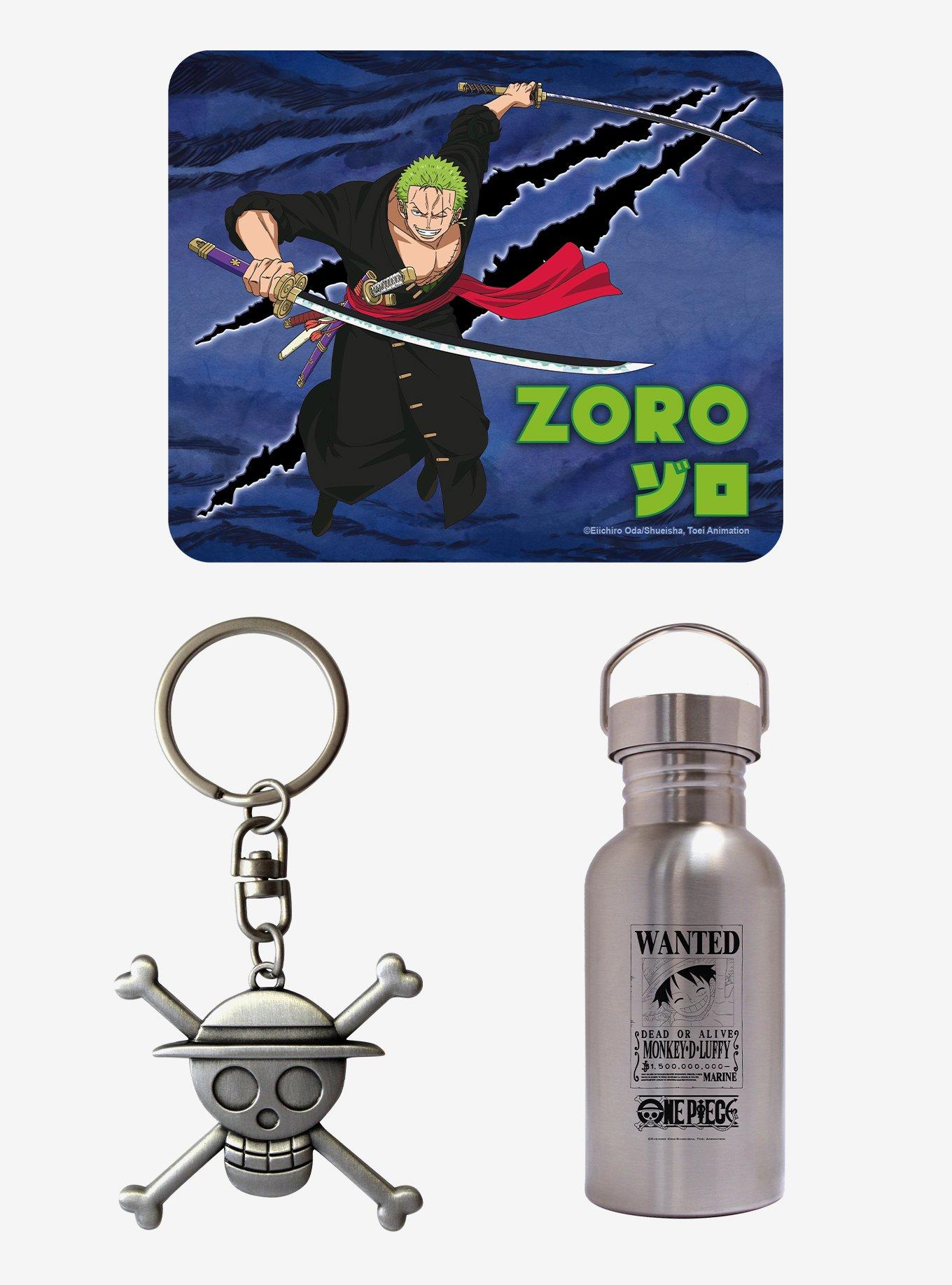 One Piece Bottle Mousepad and Keychain Bundle, , hi-res