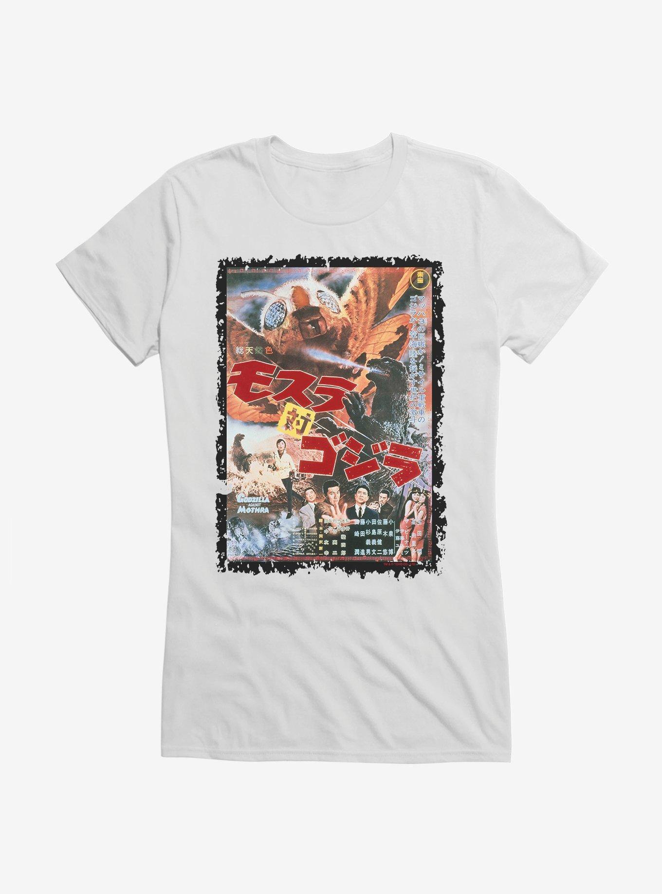 Godzilla Versus Mothra Girls T-Shirt