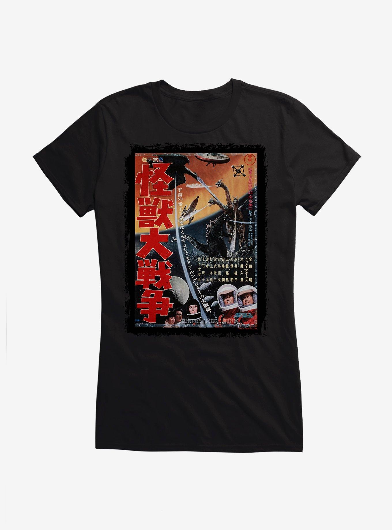 Godzilla Invasion Of Astro Monster Girls T-Shirt, , hi-res