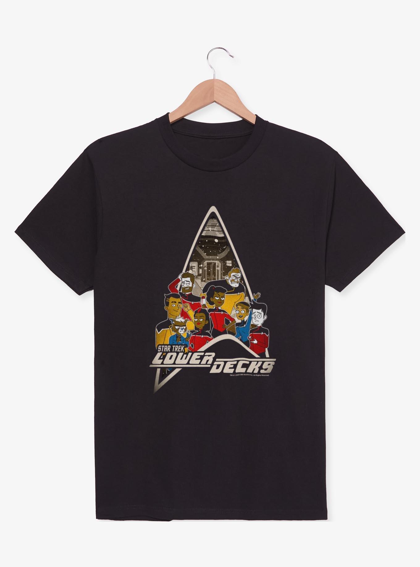 Star Trek Lower Deck Crew Badge T-Shirt
