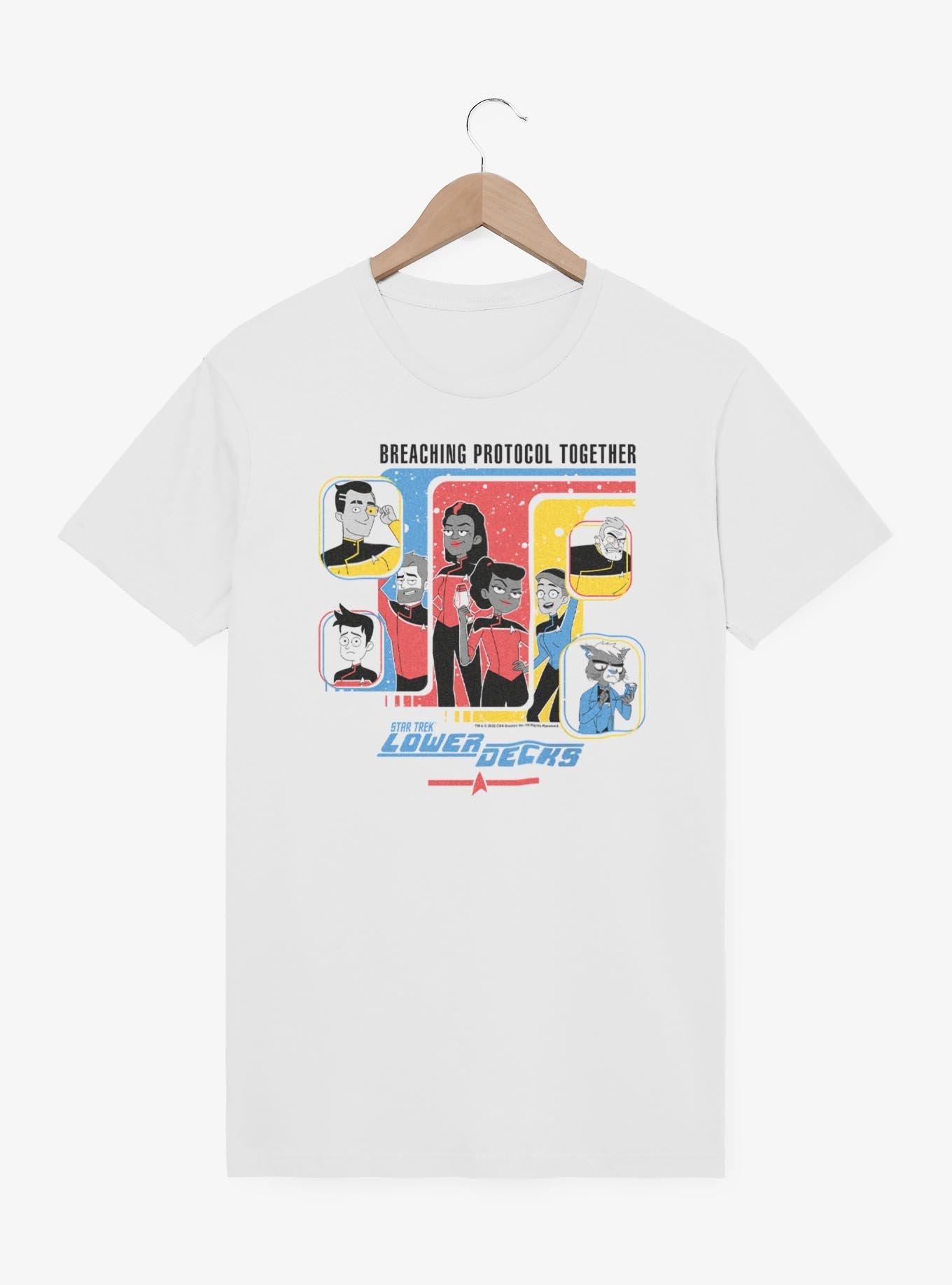 Star Trek Lower Deck Breaching Protocol Together T-Shirt, , hi-res