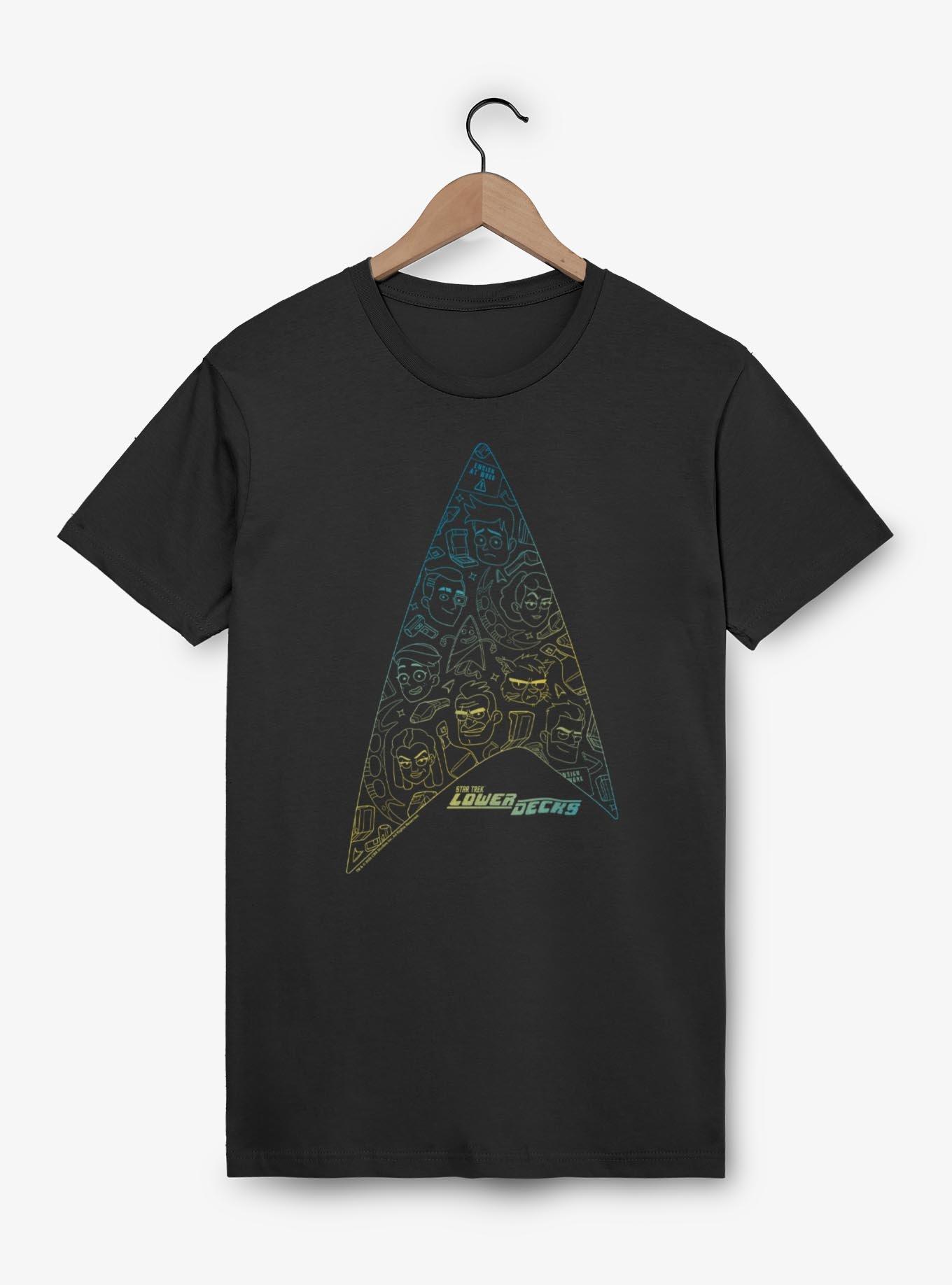 Star Trek Lower Deck Delta LD Badge T-Shirt, , hi-res