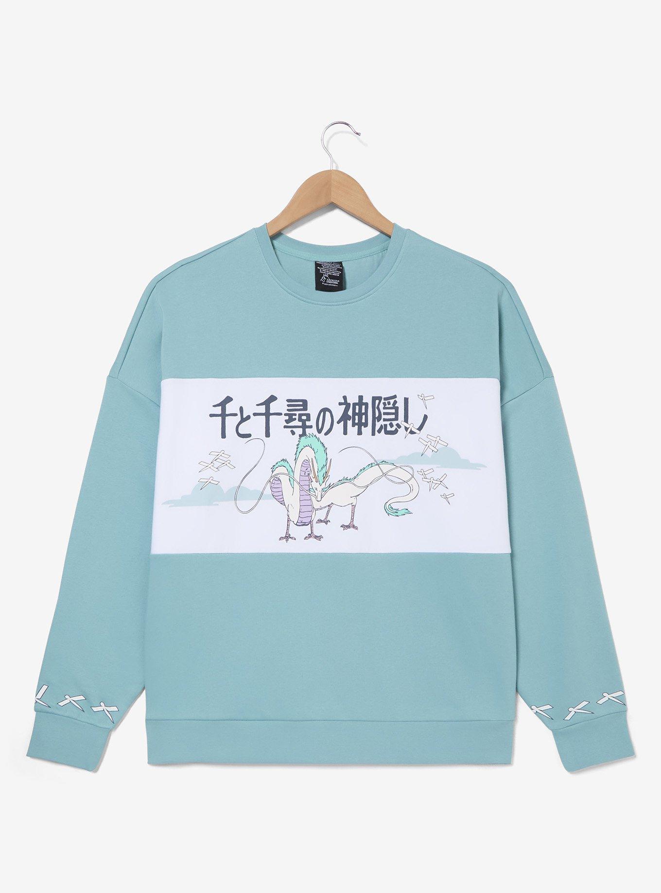 Studio Ghibli&reg; Spirited Away Dragon Haku Women's Plus Size Crewneck &mdash; BoxLunch Exclusive, , hi-res