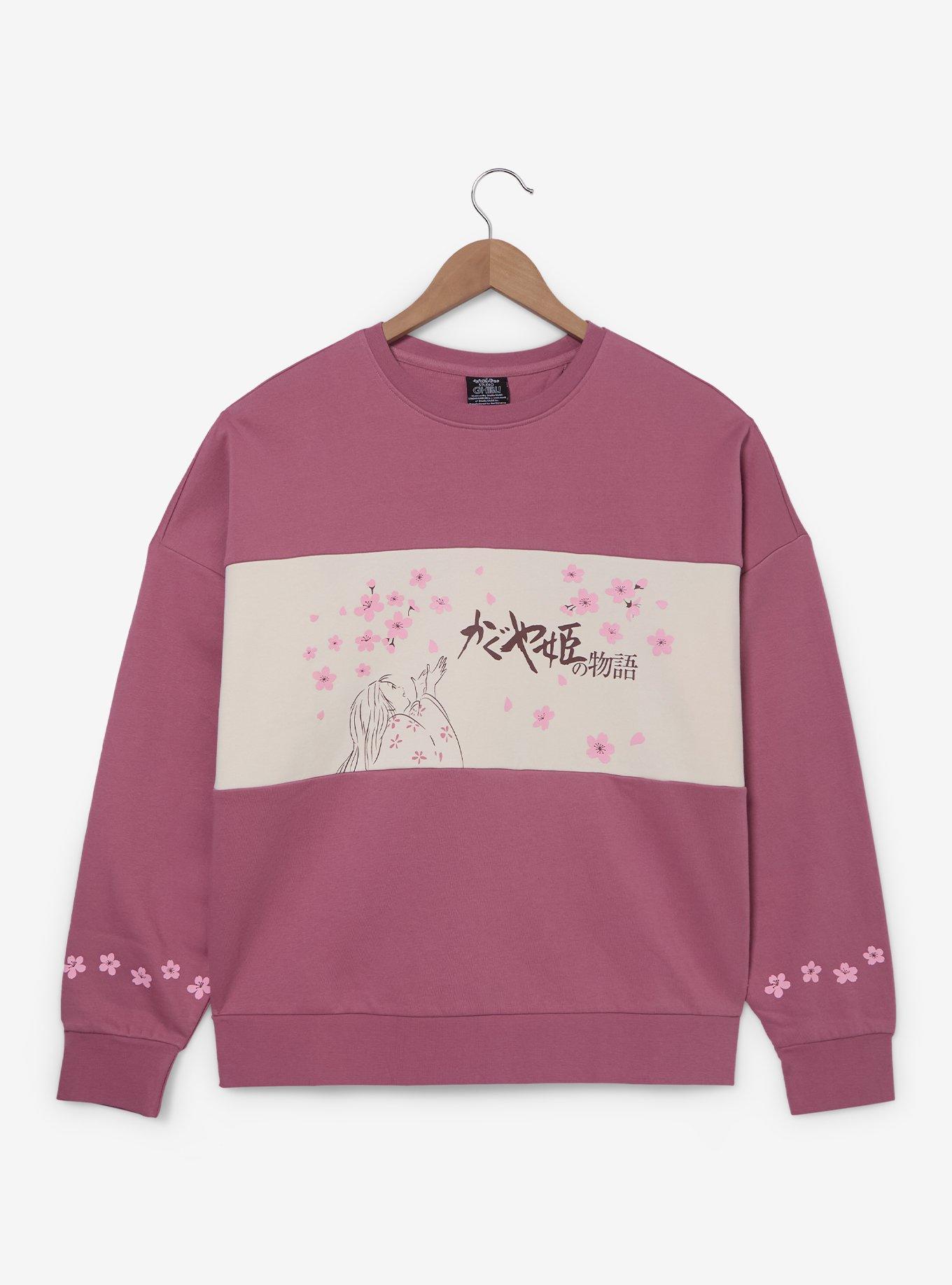 Studio Ghibli&reg; The Tale of The Princess Kaguya Women's Panel Crewneck - BoxLunch Exclusive, , hi-res