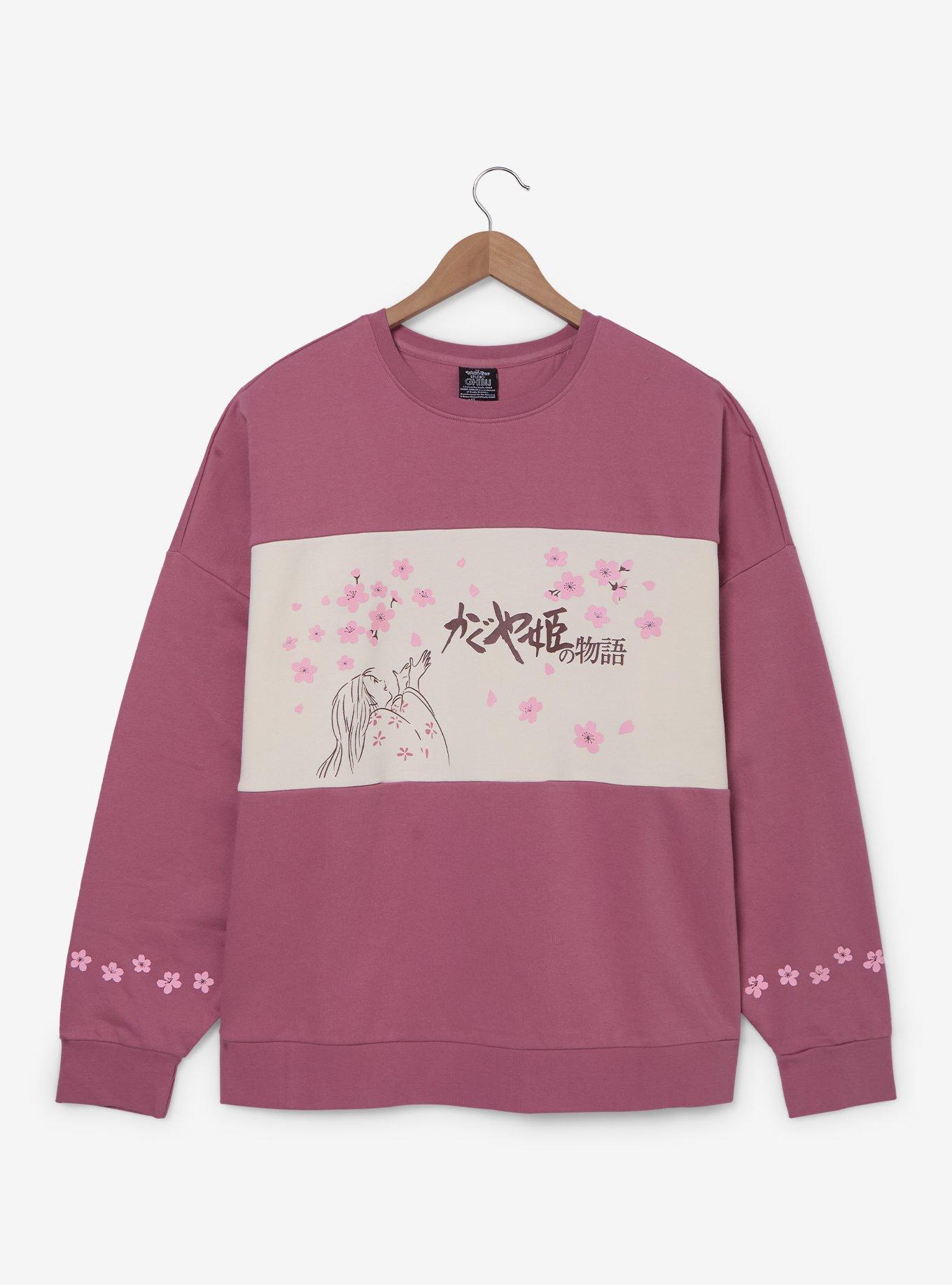 Studio Ghibli&reg; The Tale of The Princess Kaguya Women's Plus Size Panel Crewneck - BoxLunch Exclusive, , hi-res