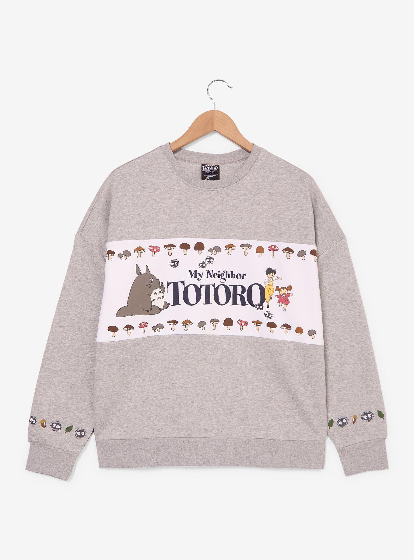 Studio Ghibli® My Neighbor Totoro Title Color Block Women's Crewneck - BoxLunch Exclusive