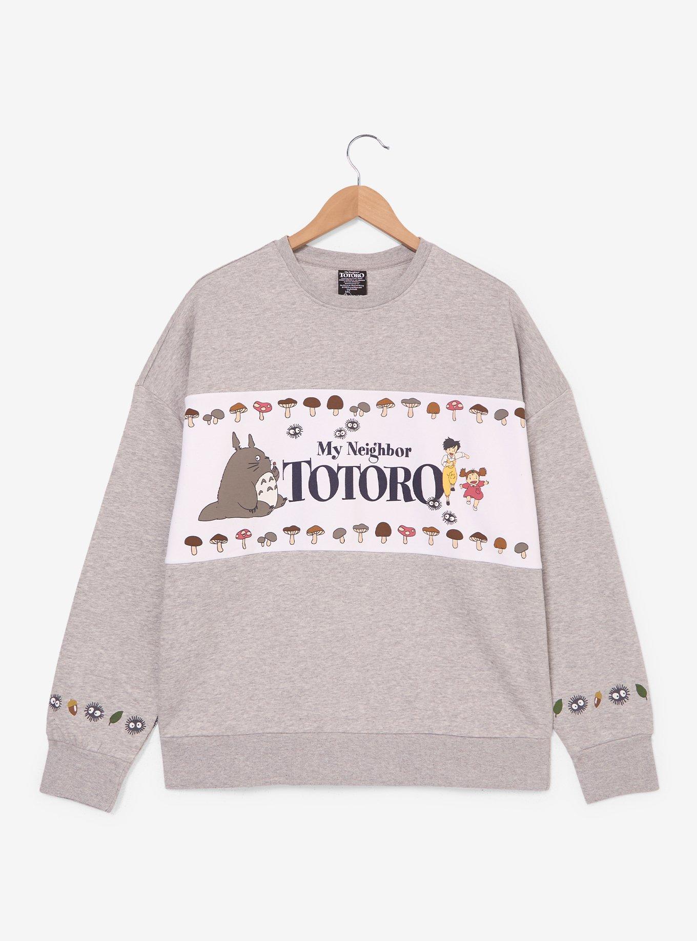 Studio Ghibli&reg; My Neighbor Totoro Title Color Block Women's Plus Size Crewneck - BoxLunch Exclusive, , hi-res