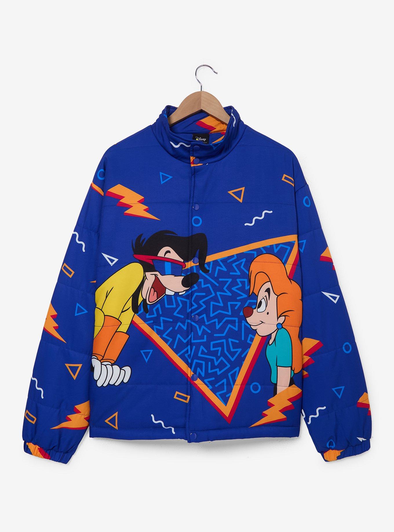 Disney A Goofy Movie Max & Roxanne Retro Print Quilted Jacket - BoxLunch Exclusive, , hi-res