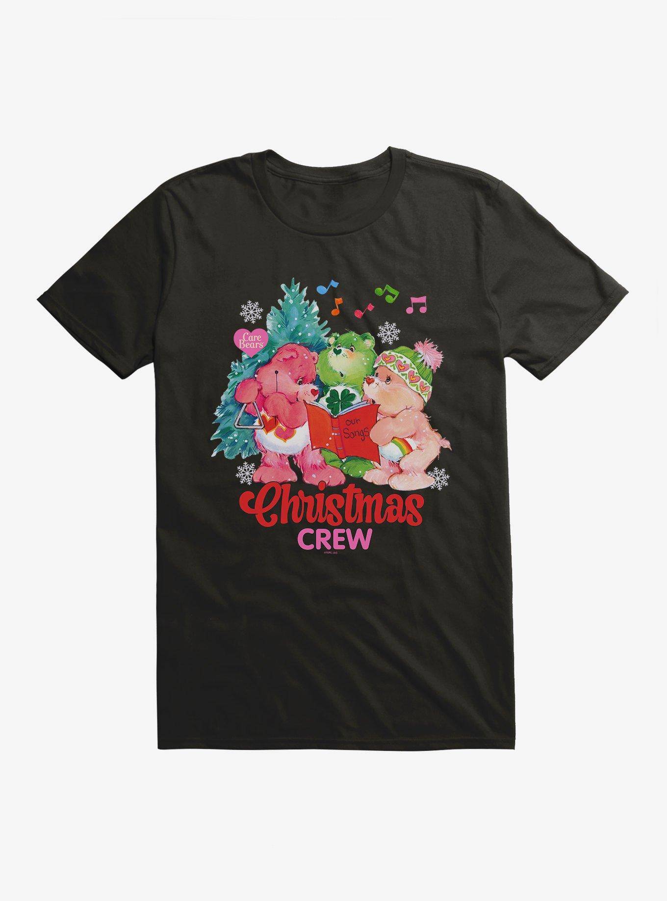 Care Bears Christmas Crew Extra Soft T-Shirt, BLACK, hi-res
