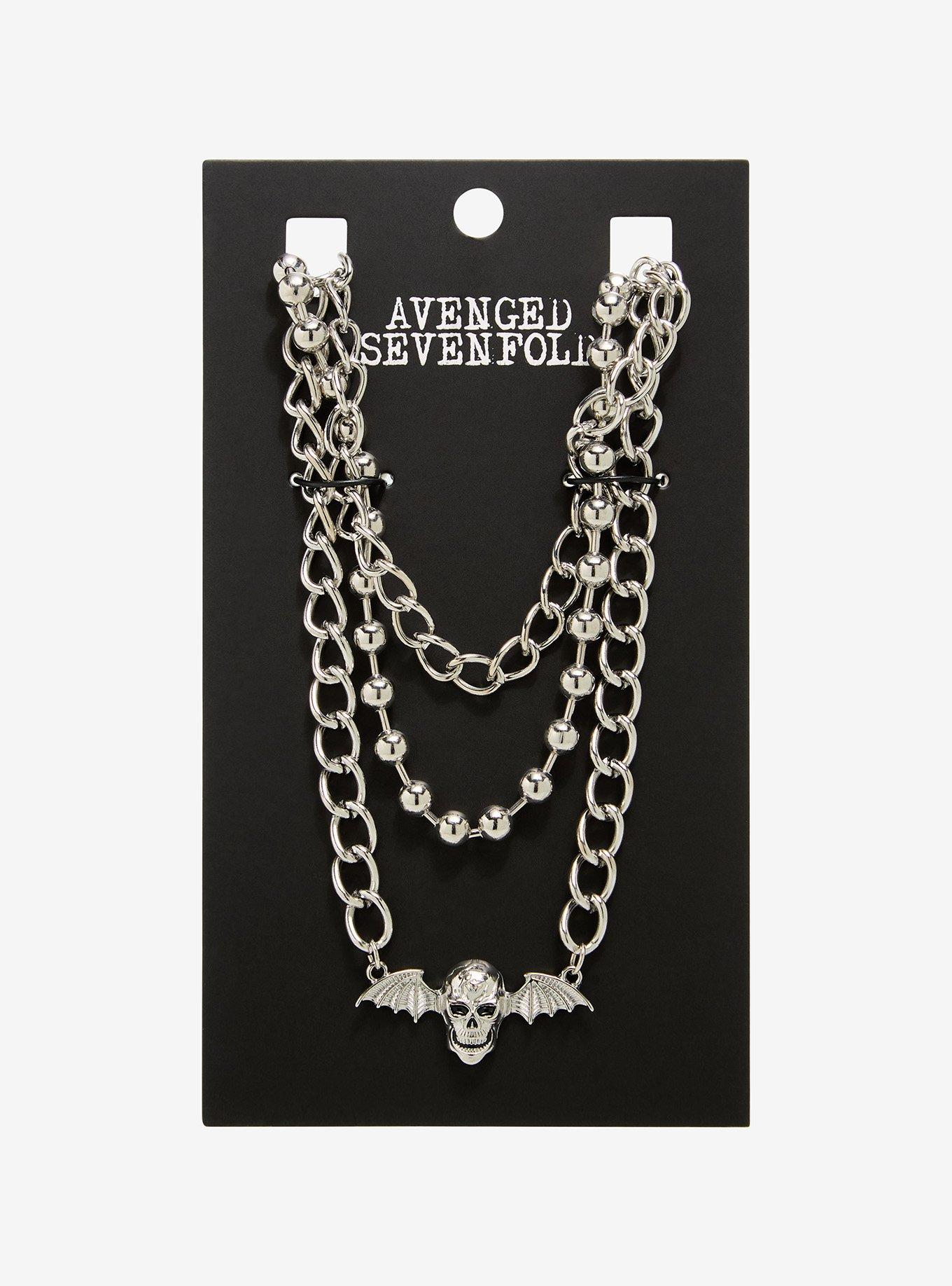 Chain Necklace 【19mm】 Avenged Sevenfold Necklace Set | Hot Topic