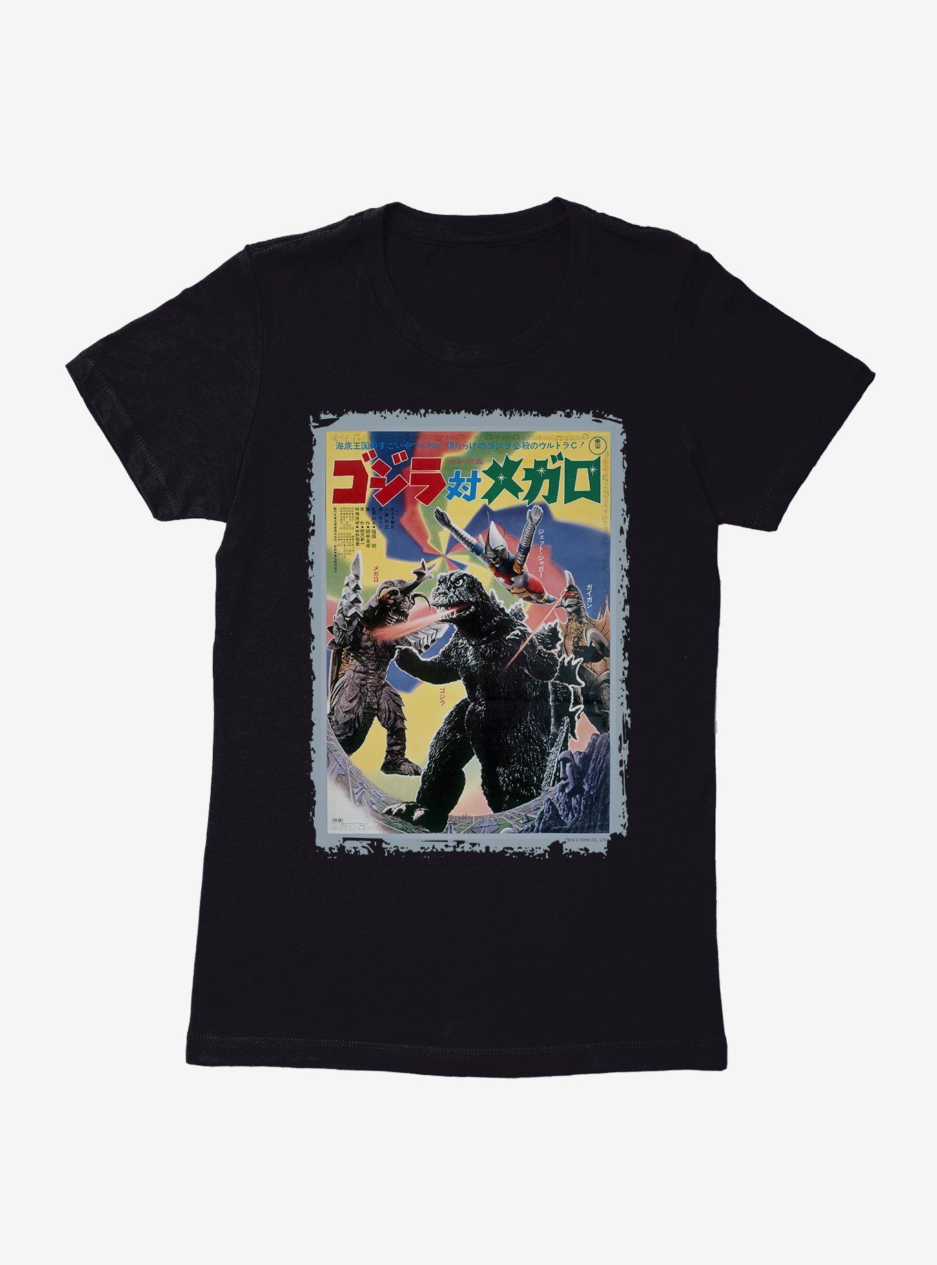 Godzilla Versus Megalon Womens T-Shirt, , hi-res