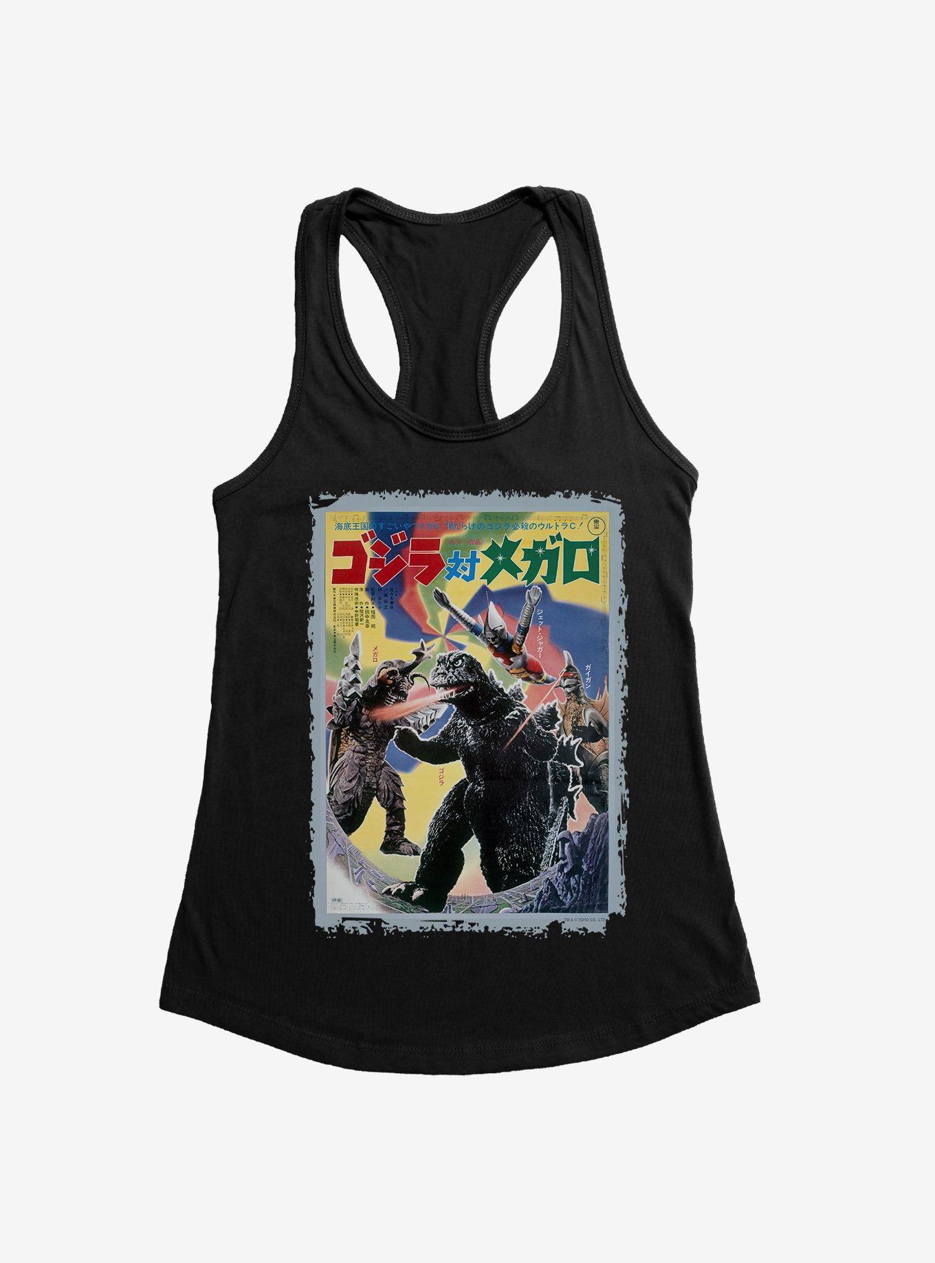 Godzilla Versus Megalon Womens Tank Top, , hi-res
