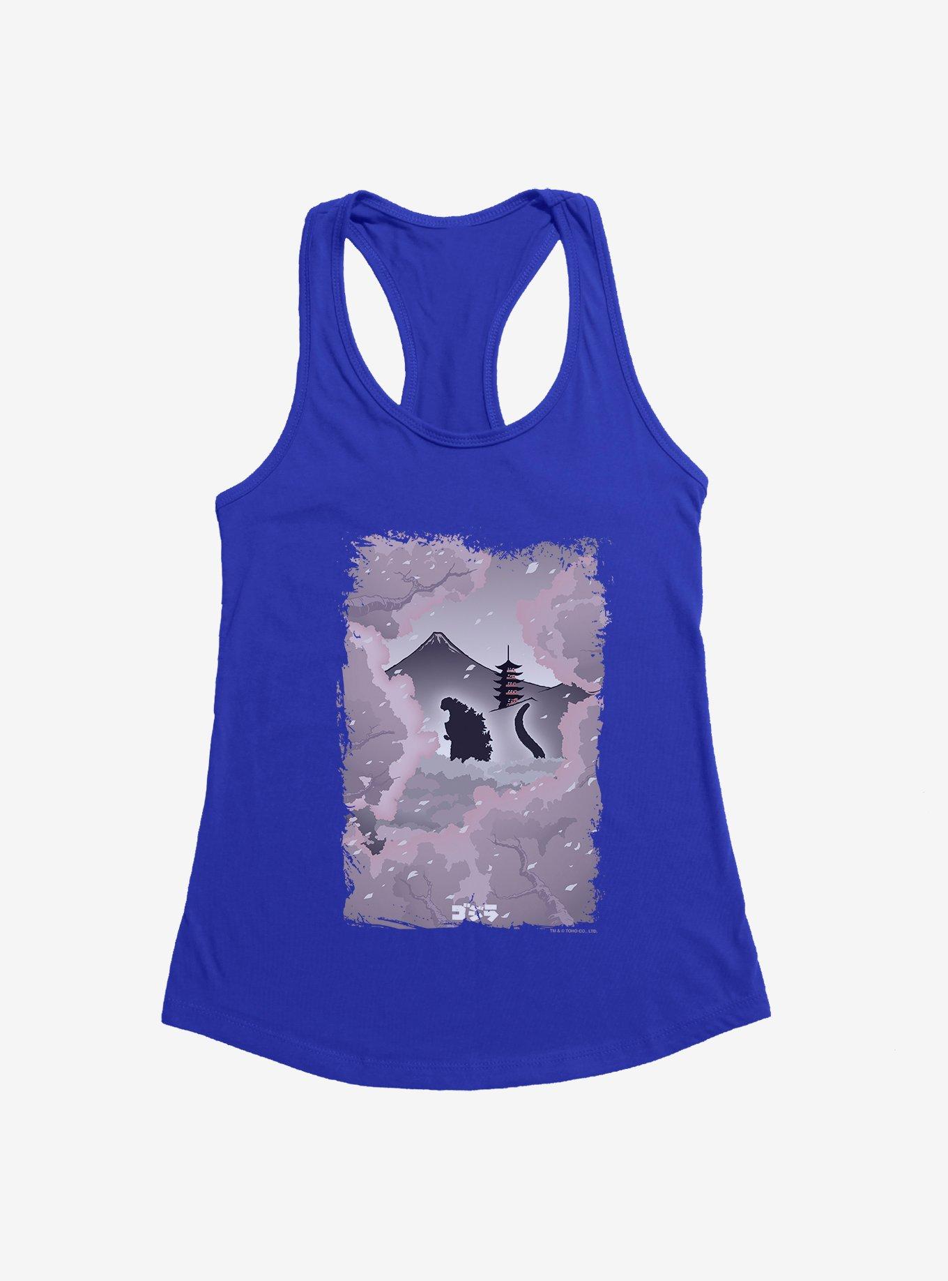 Godzilla Into The Mountains Girls Tank