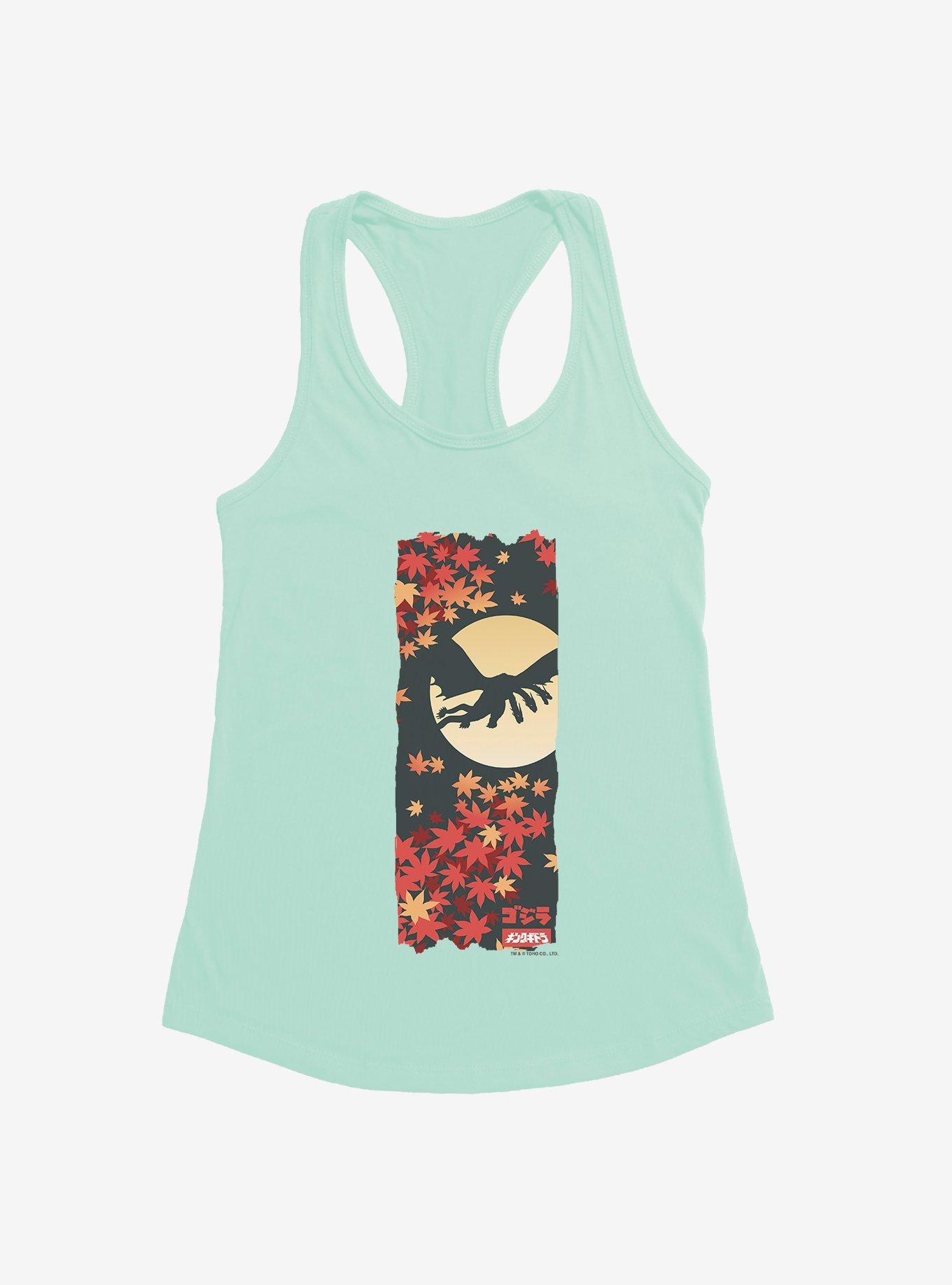 Godzilla King Ghidorah Autumn Girls Tank
