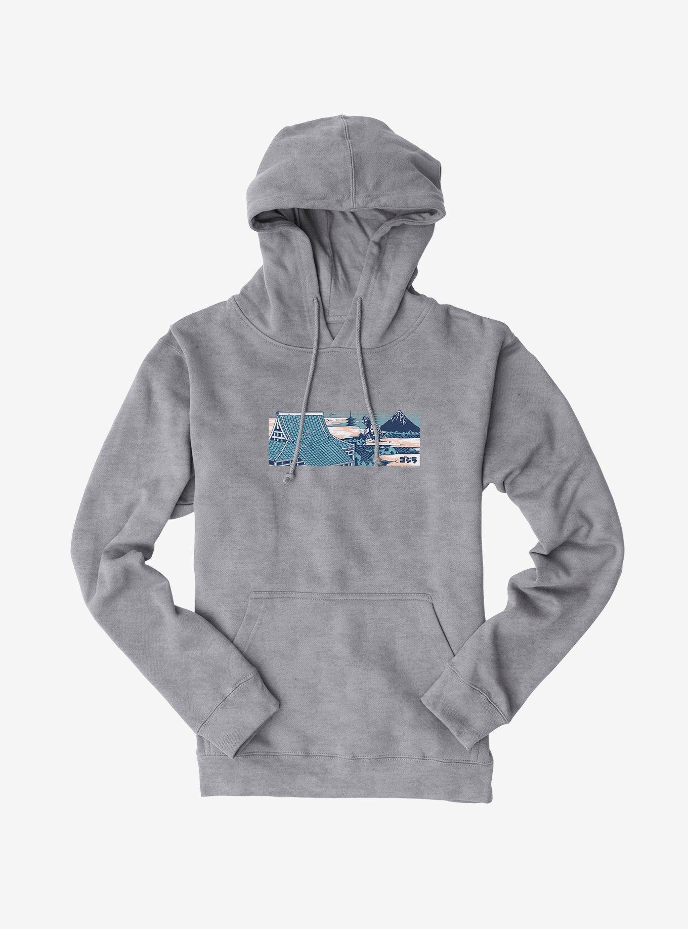 Godzilla Village Protector Hoodie, SPORT GRAY, hi-res