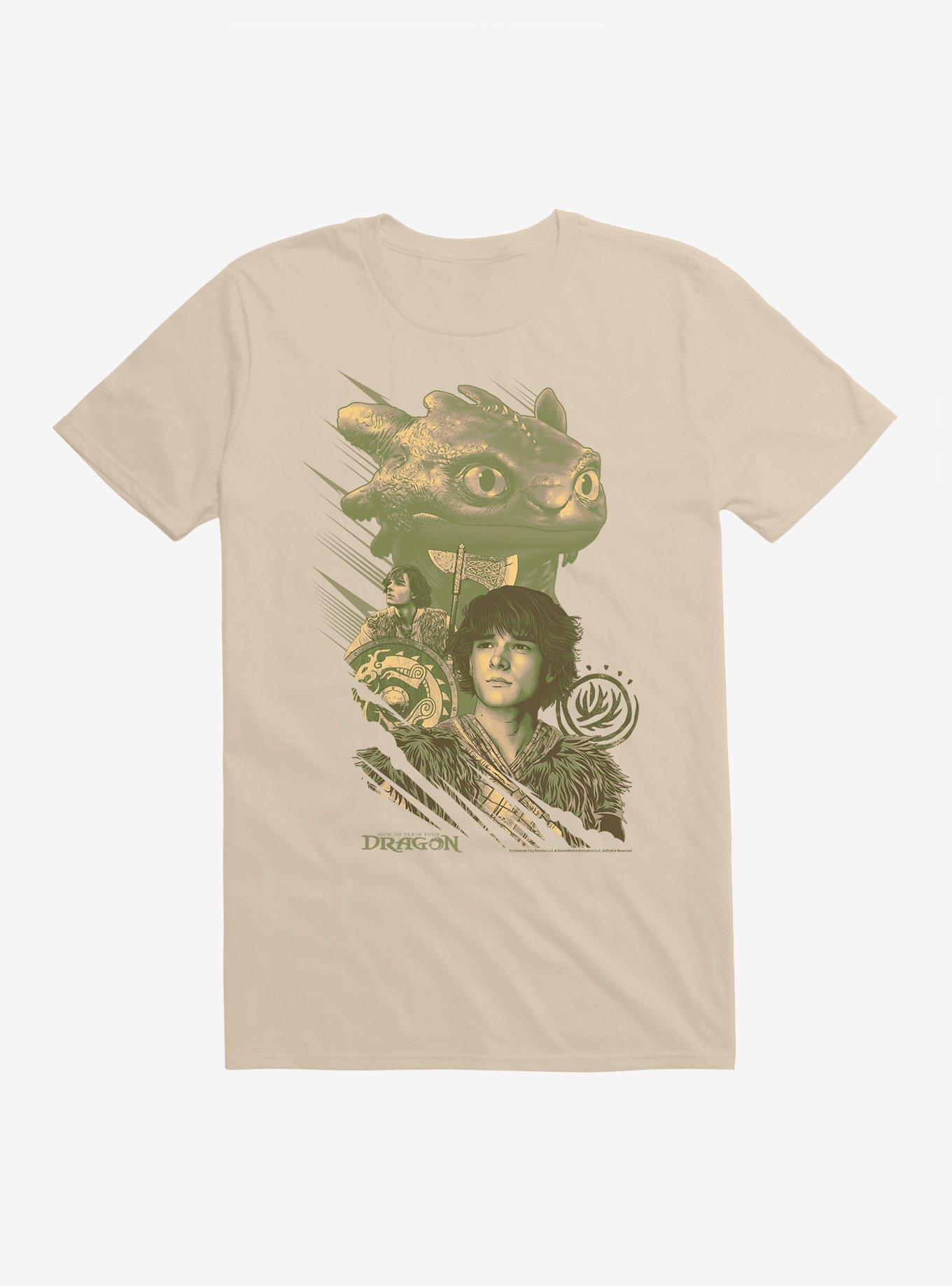 How To Train Your Dragon Hiccup And Toothless T-Shirt, , hi-res