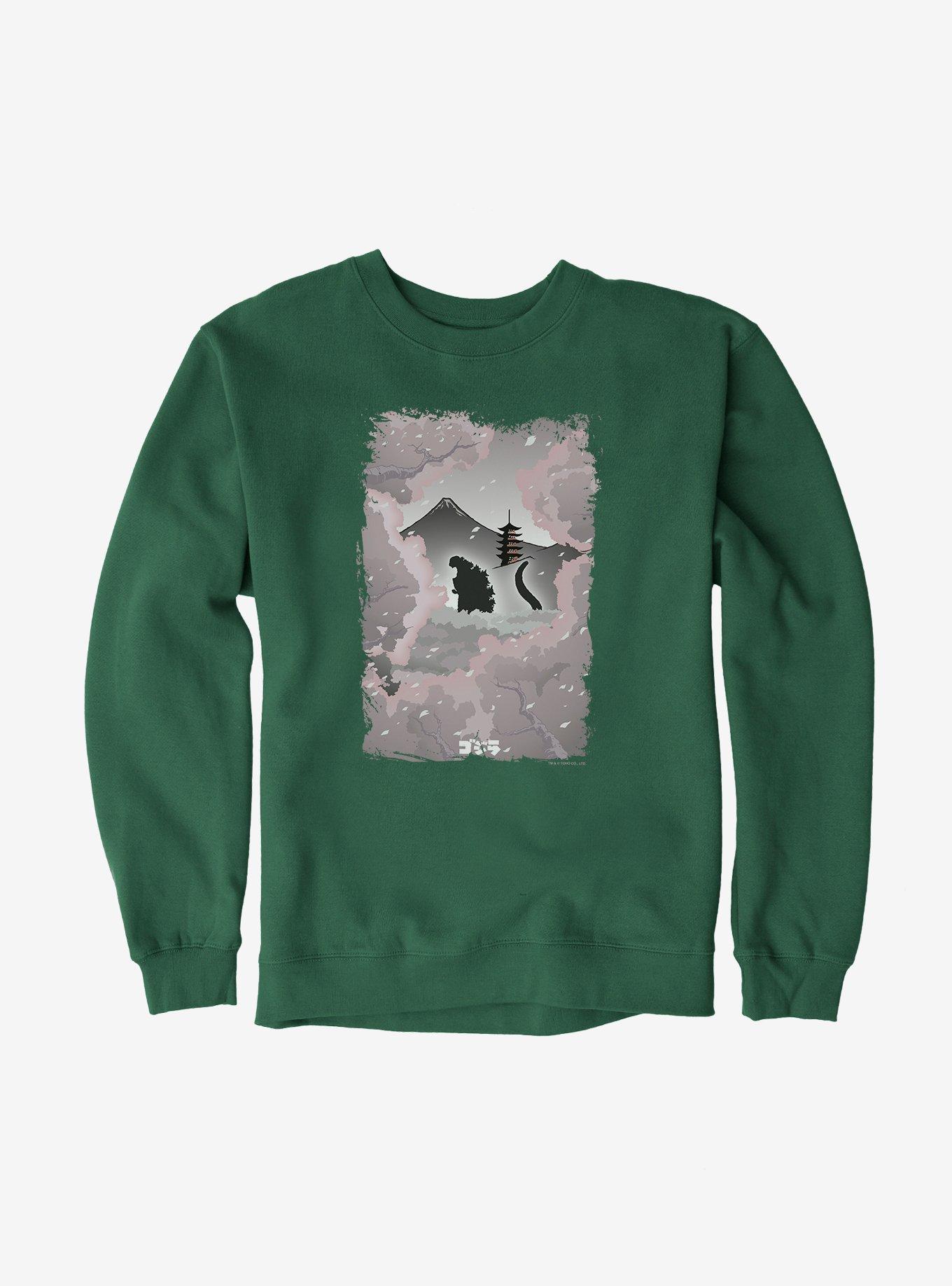 Godzilla Into The Mountains Sweatshirt