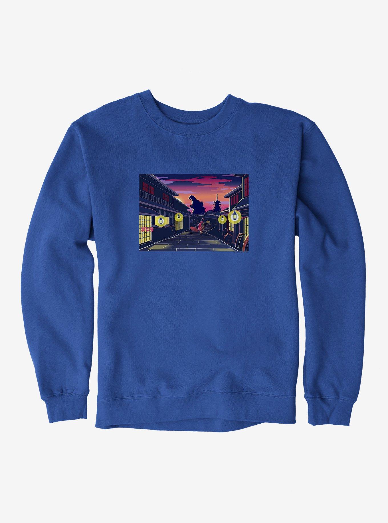 Godzilla Kabuki Sunset Sweatshirt, , hi-res