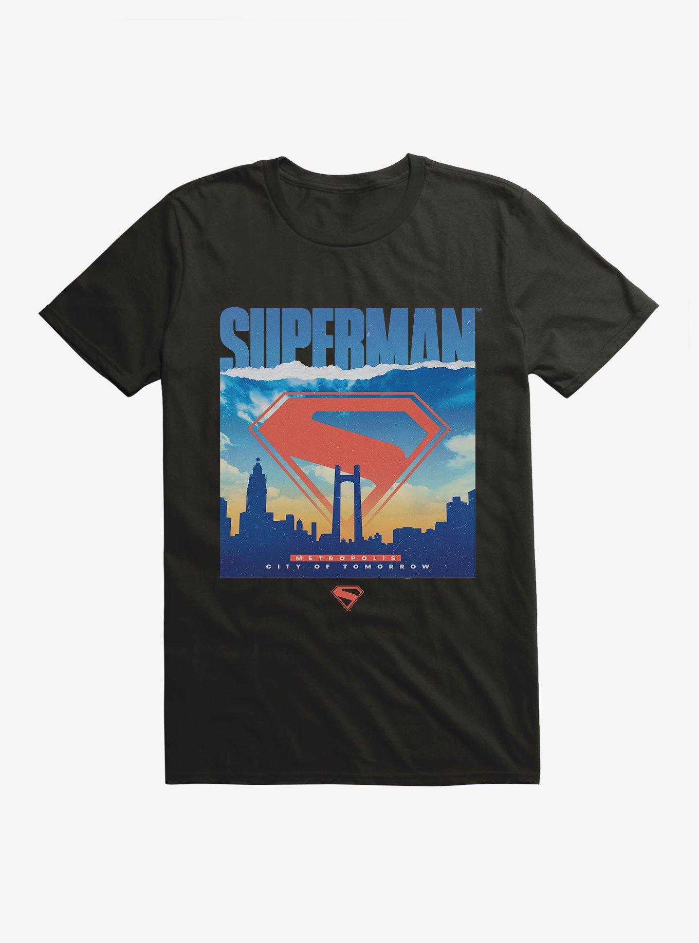 DC Comics Superman Metropolis Silhouette T-Shirt, , hi-res