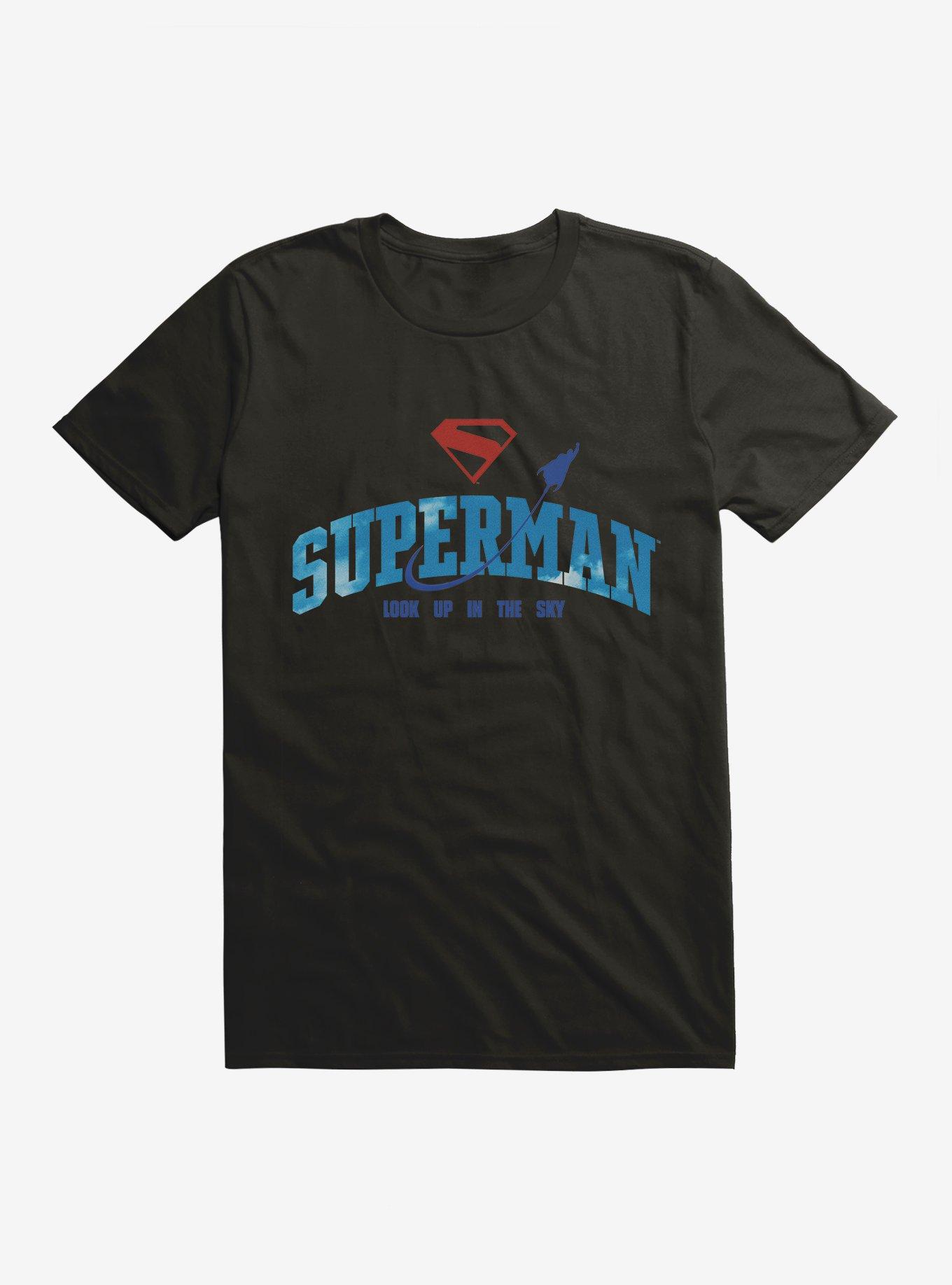 DC Comics Superman Look Up In The Sky Logo T-Shirt, , hi-res