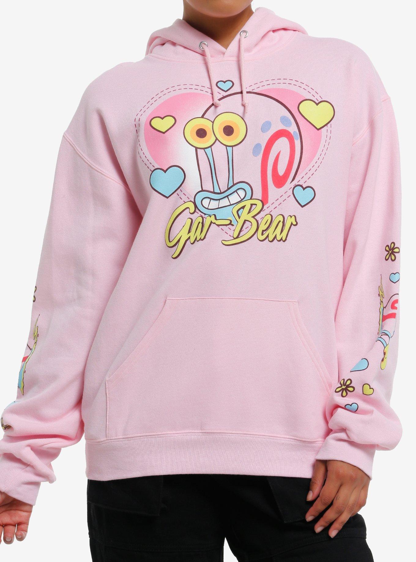 SpongeBob SquarePants Gary Pink Hoodie