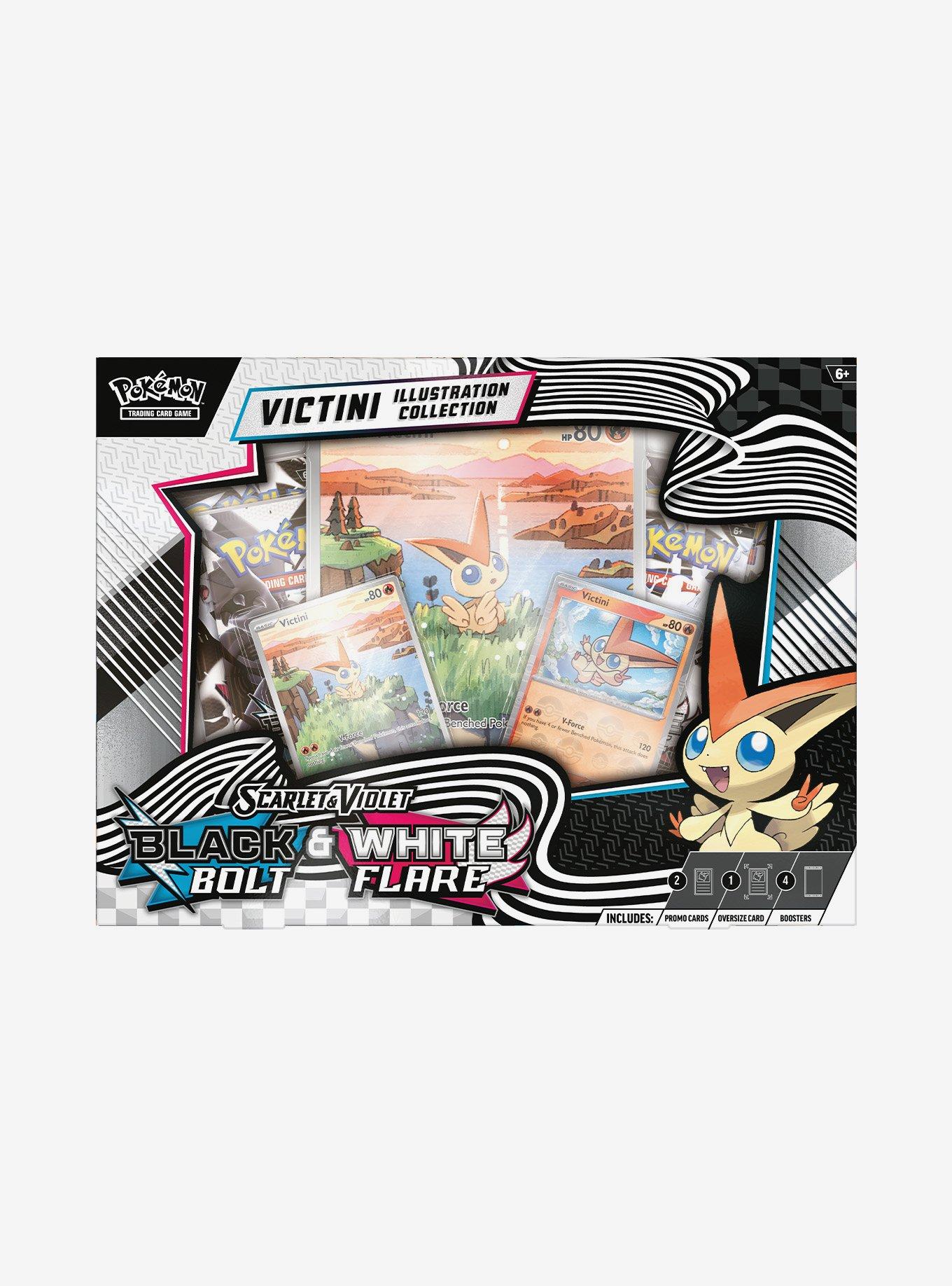 Pokémon TCG: Scarlet & Violet Black Bolt & White Flare Victini Illustration Collection, , hi-res