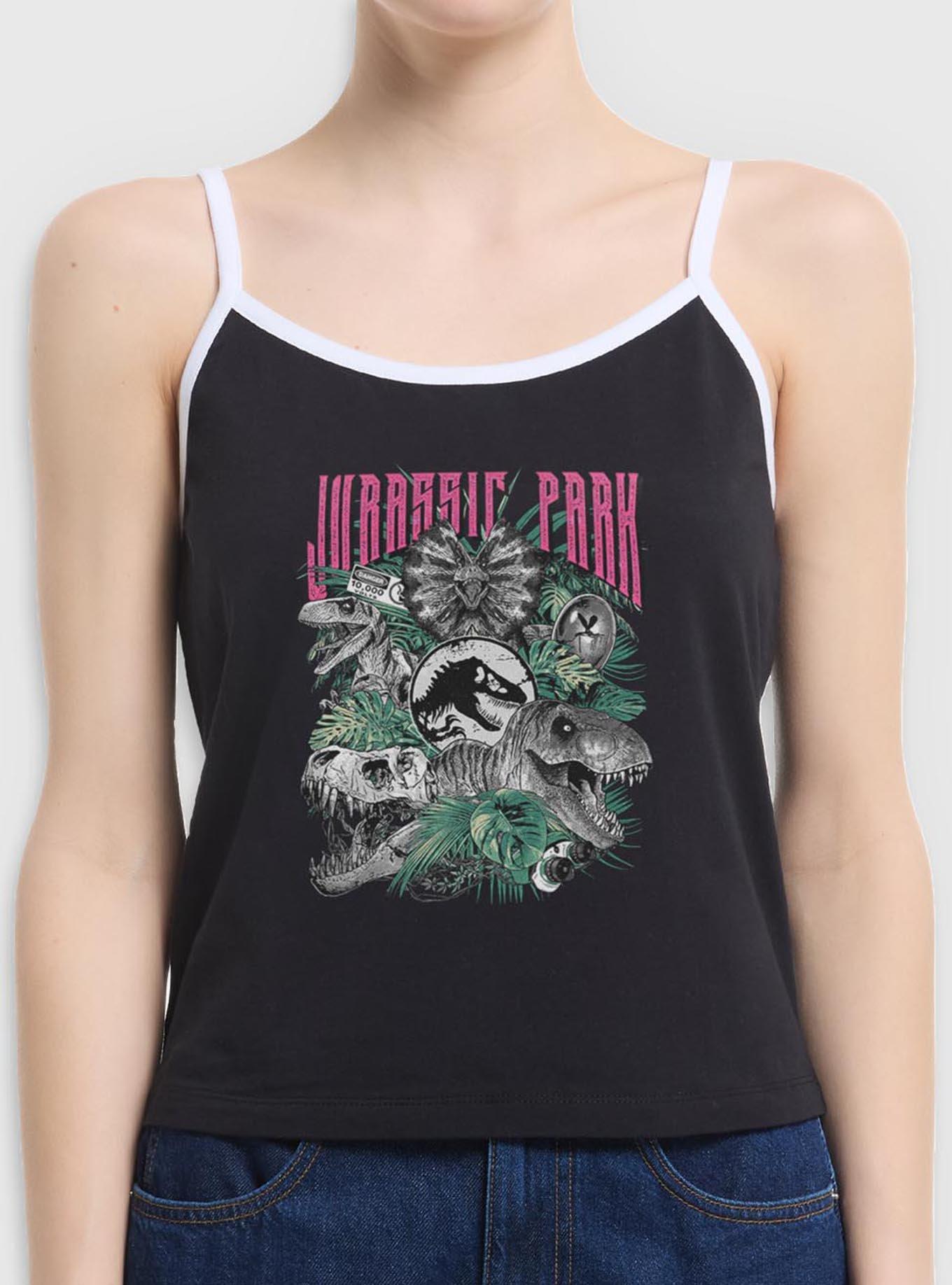 Jurassic Park Iconic Dinosaurs Girls Cami Tank BoxLunch Exclusive, , hi-res