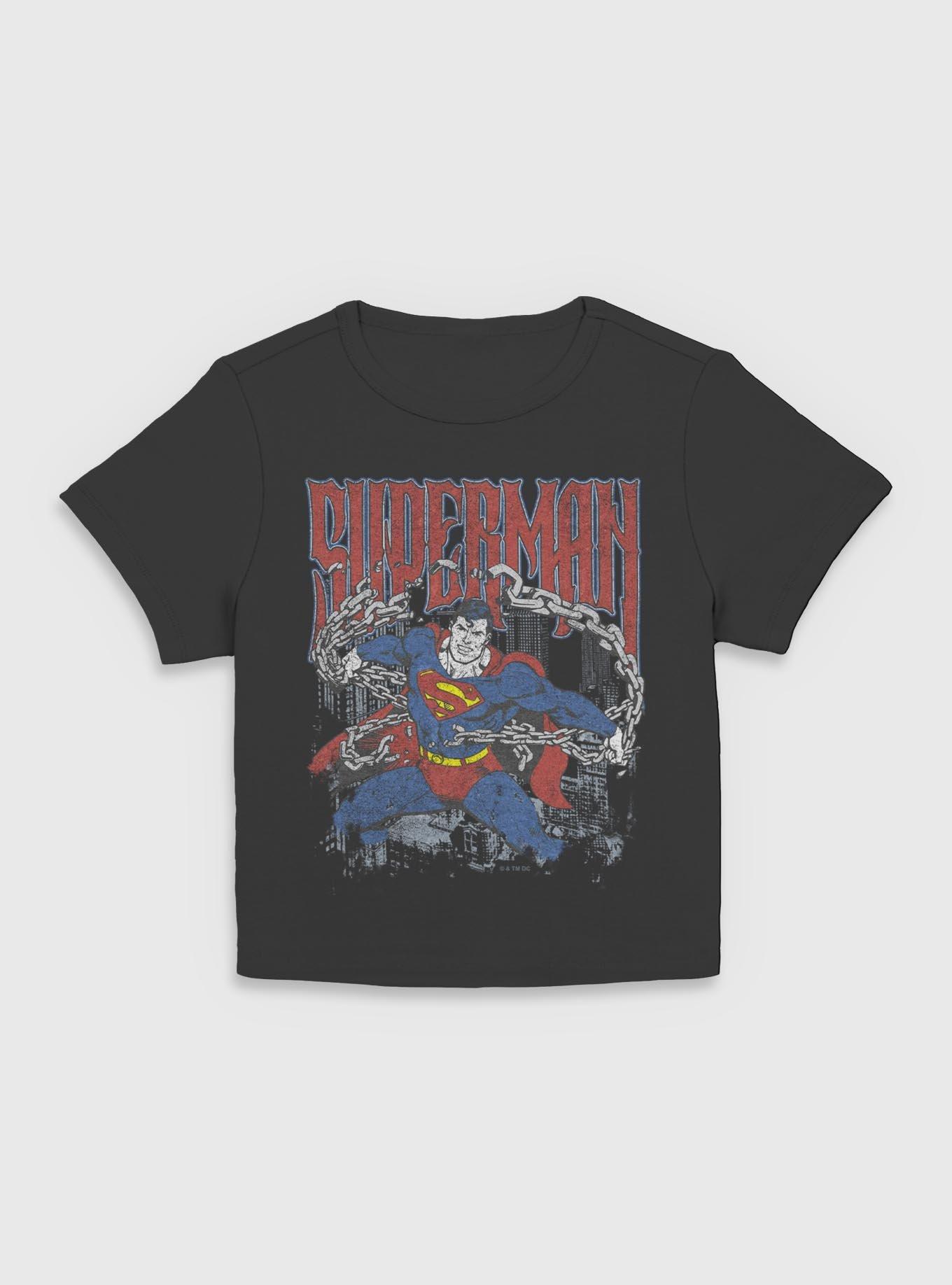 DC Comics Superman Unchained Girls Baby T-Shirt BoxLunch Exclusive, , hi-res