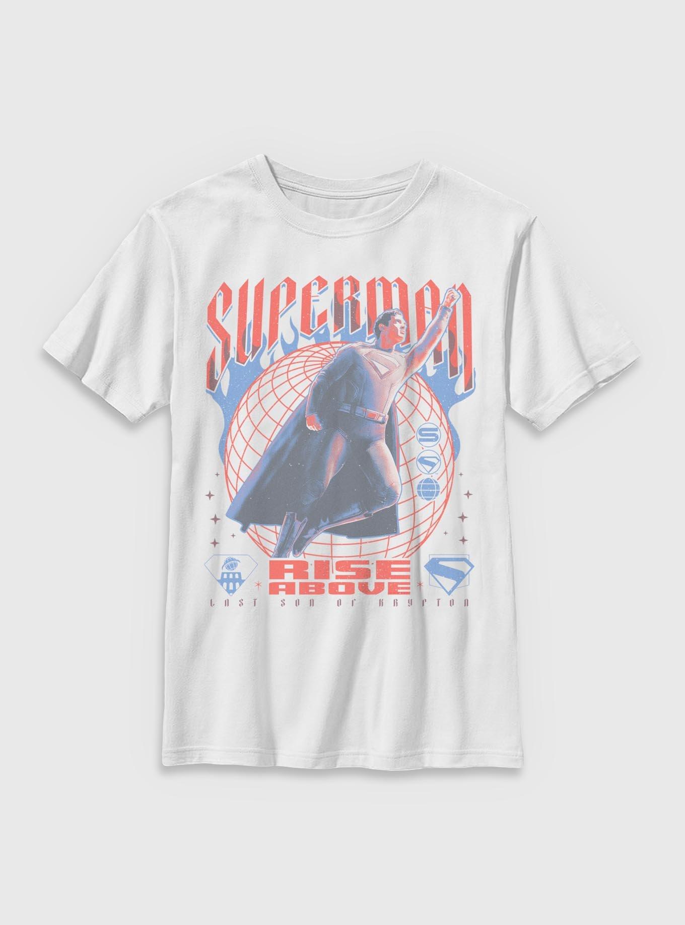DC Comics Superman Rise Above Youth T-Shirt BoxLunch Exclusive, , hi-res