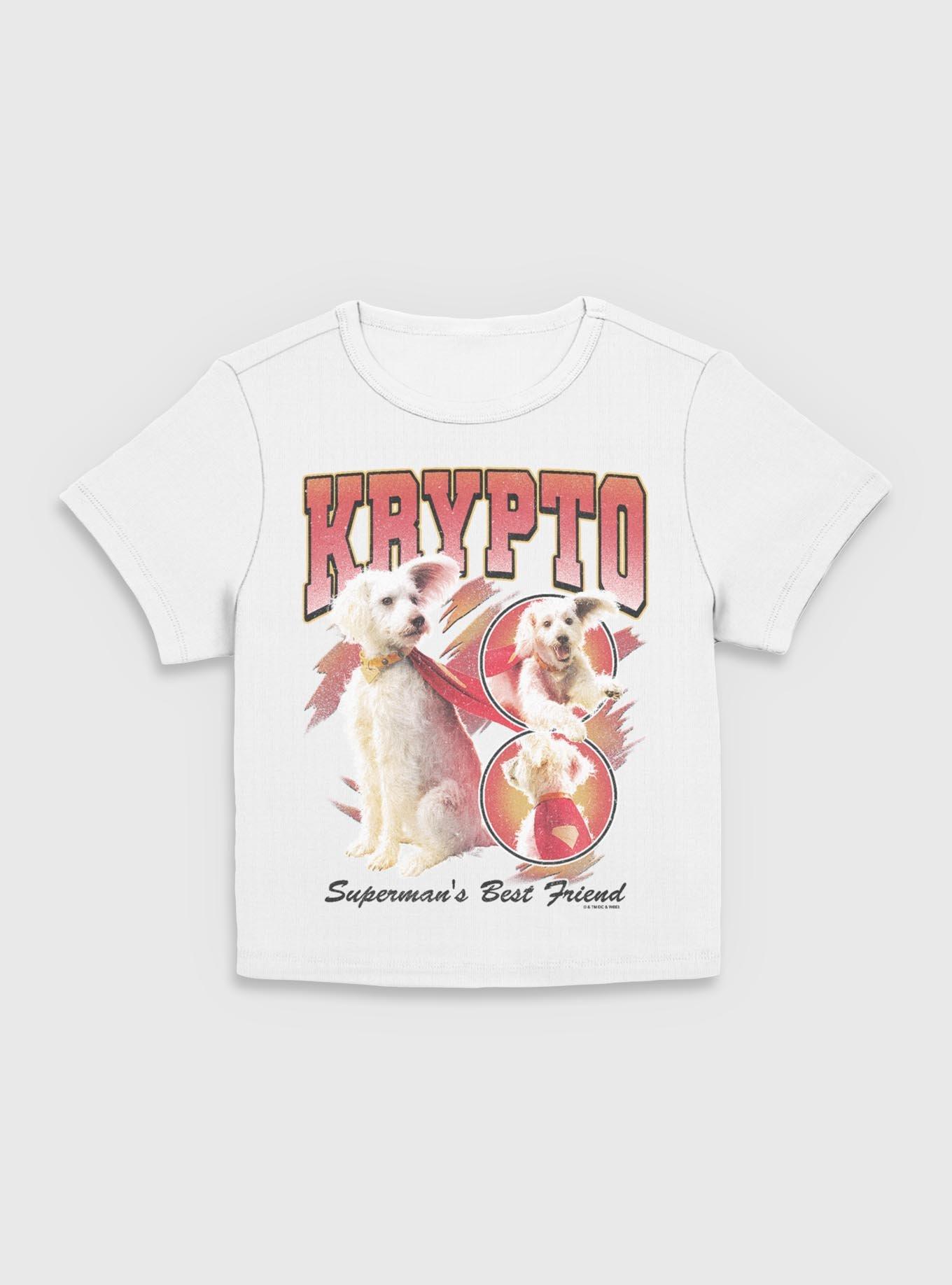 DC Comics Superman Krypto Superman's Best Friend Girls Baby T-Shirt BoxLunch Exclusive, , hi-res