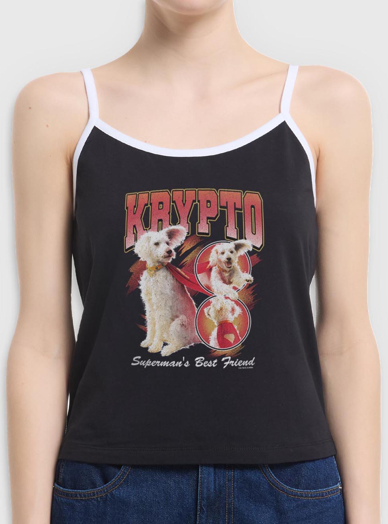 DC Comics Superman Krypto Superman's Best Friend Girls Cami Tank BoxLunch Exclusive, , hi-res