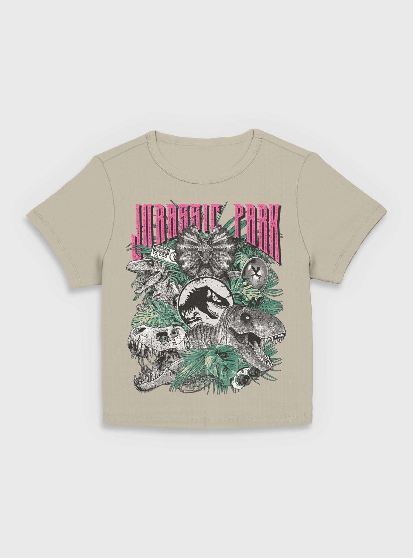 Jurassic Park Iconic Dinosaurs Girls Baby T-Shirt BoxLunch Exclusive, , hi-res