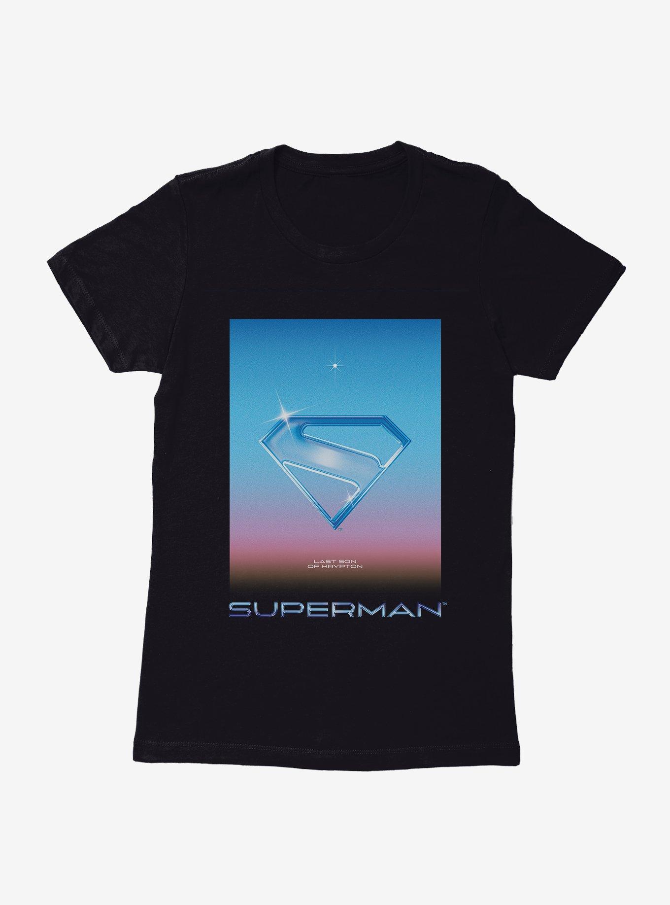 DC Comics Superman Crystal Logo Womens T-Shirt, , hi-res