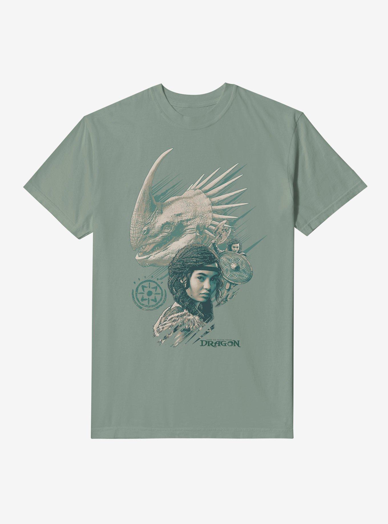 How To Train Your Dragon Astrid Garment-Dyed T-Shirt, BAY, hi-res