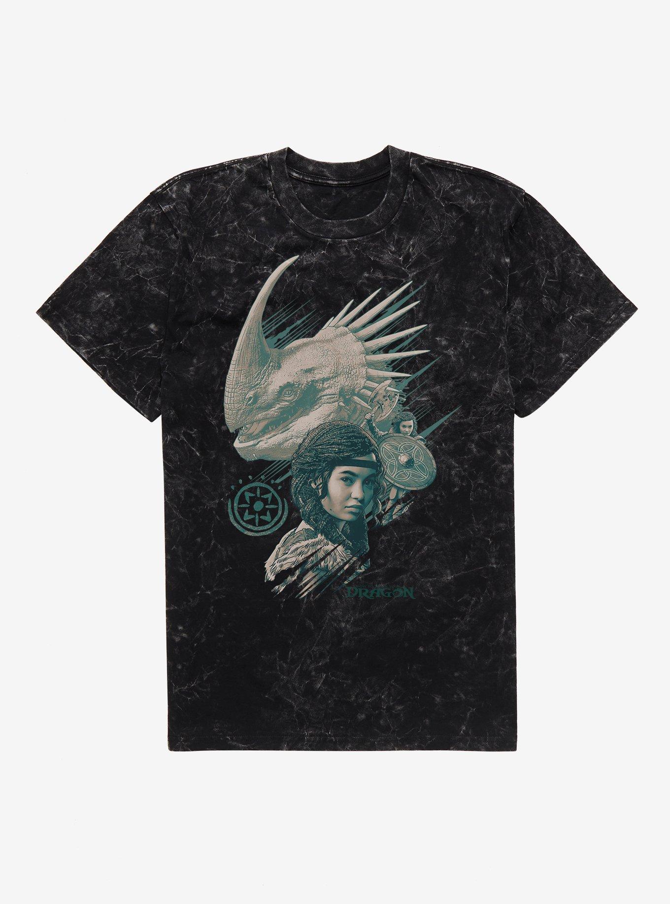 How To Train Your Dragon Astrid Mineral Wash T-Shirt