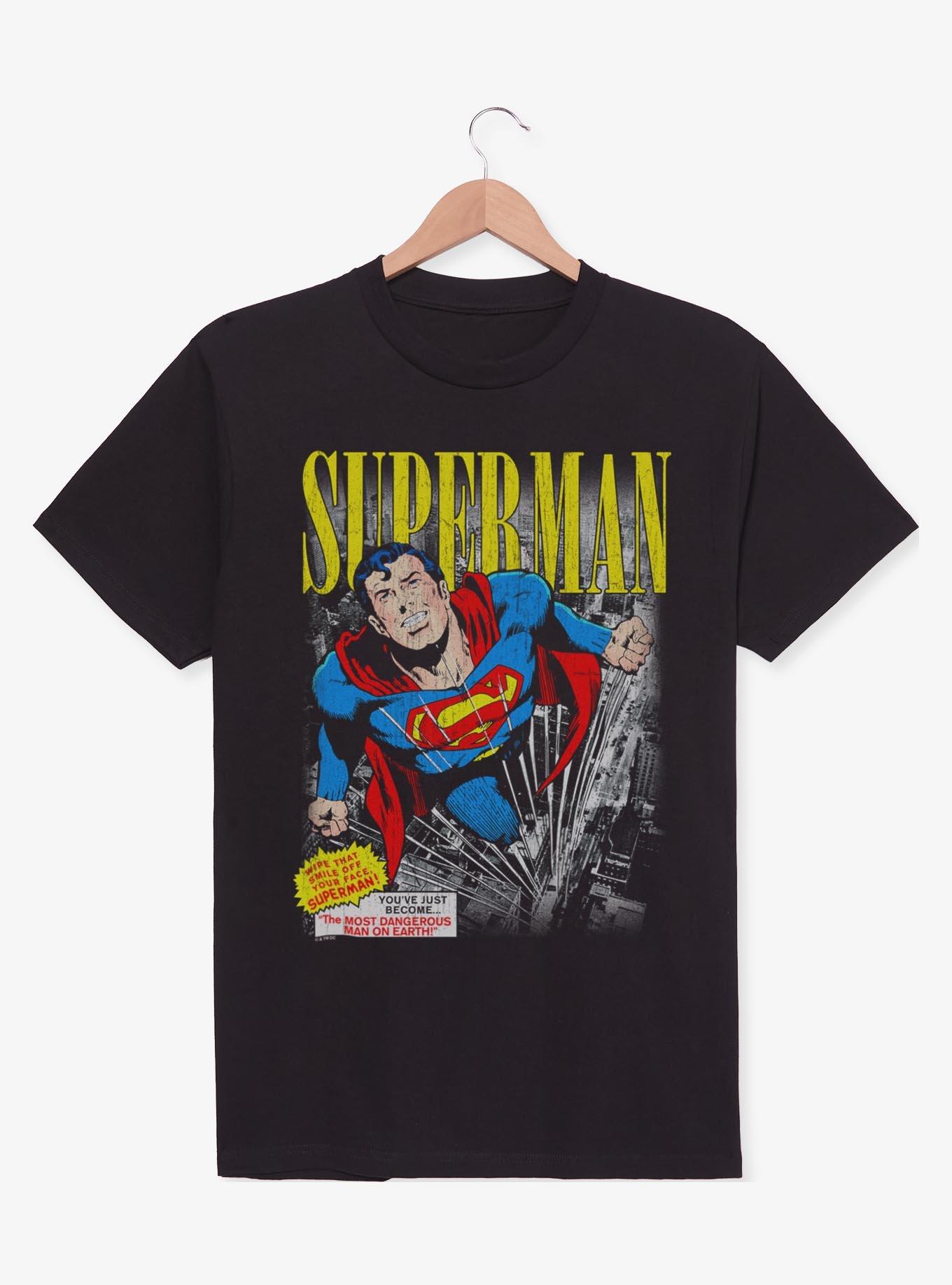 Black Superman T-Shirt | BoxLunch