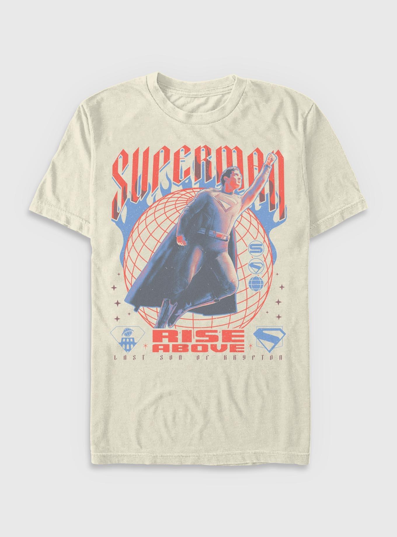 DC Comics Superman Rise Above Garment Dye T-Shirt BoxLunch Exclusive, , hi-res
