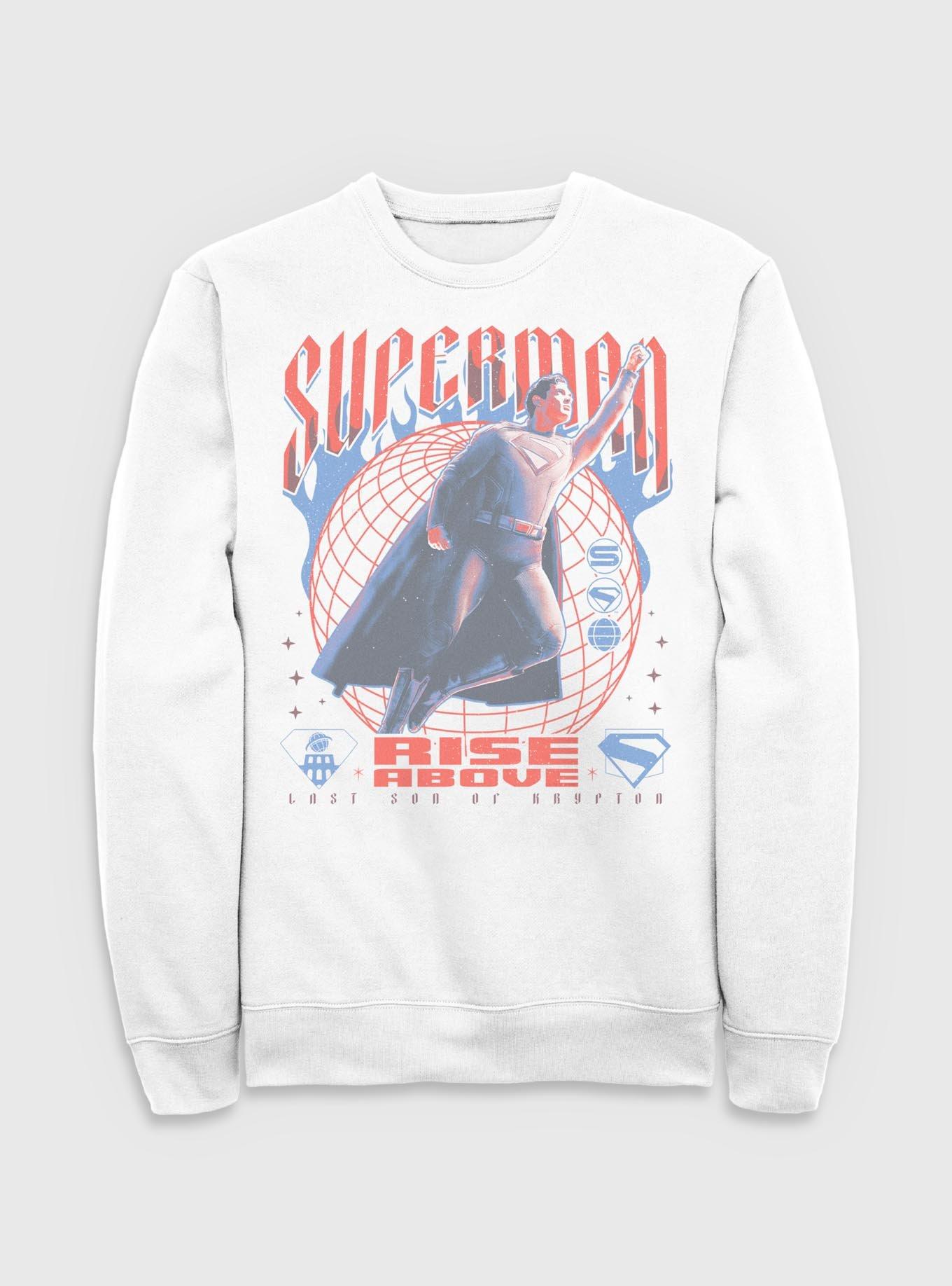 DC Comics Superman Rise Above Sweatshirt BoxLunch Exclusive, , hi-res