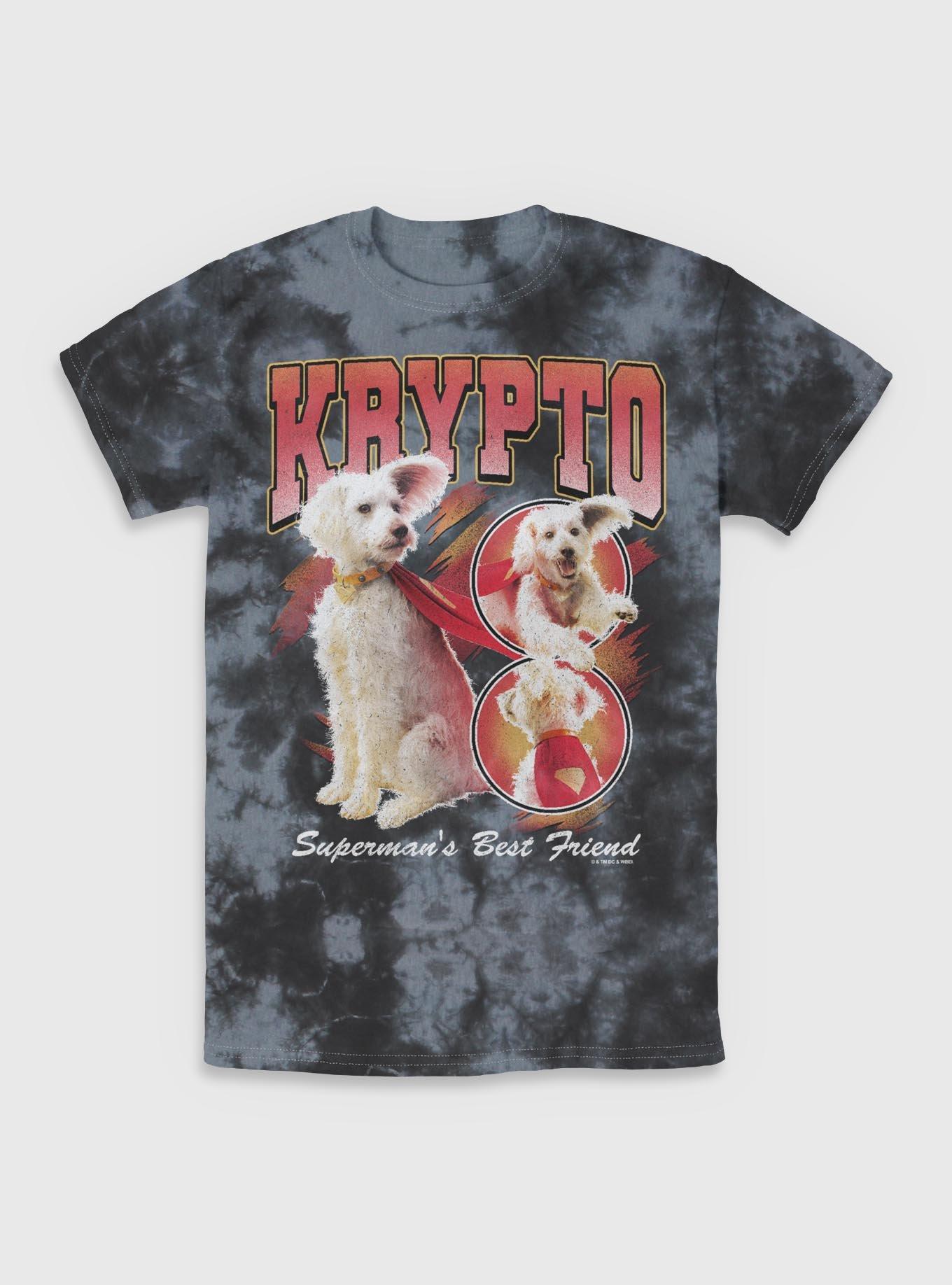 DC Comics Superman Krypto Superman's Best Friend Tie-Dye T-Shirt BoxLunch Exclusive, , hi-res